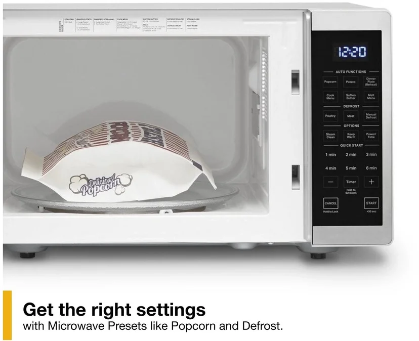 Whirlpool WMC30309LS Stainless Steel Countertop Microwave: Stainless St...