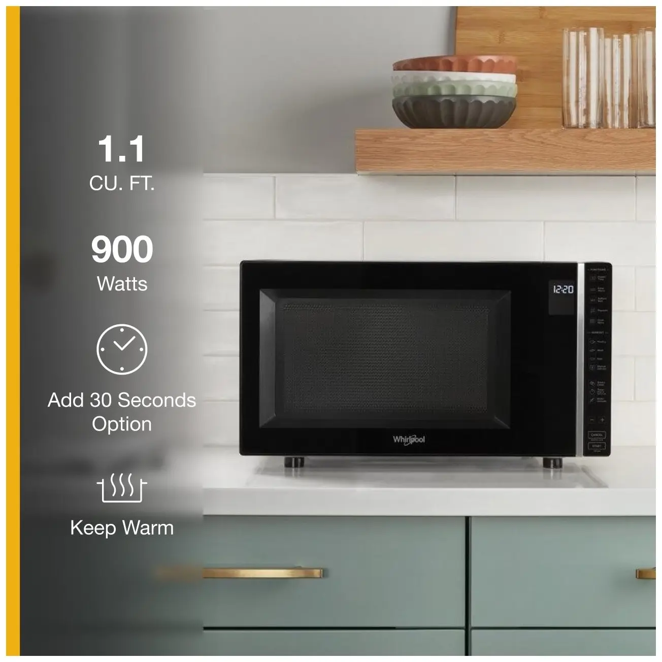 Whirlpool WMC30311LB Black