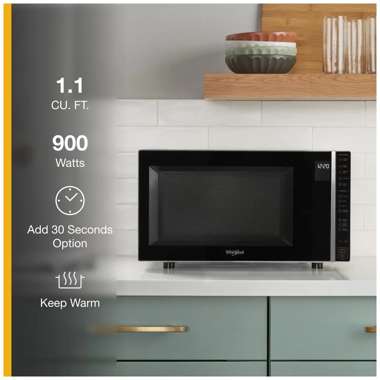 Whirlpool WMC30311LD Silver