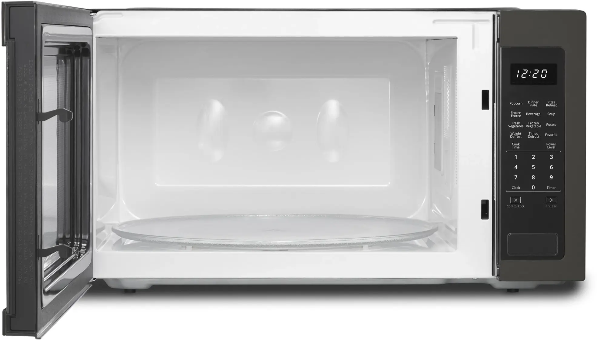Whirlpool WMC50522HV Black Stainless Steel