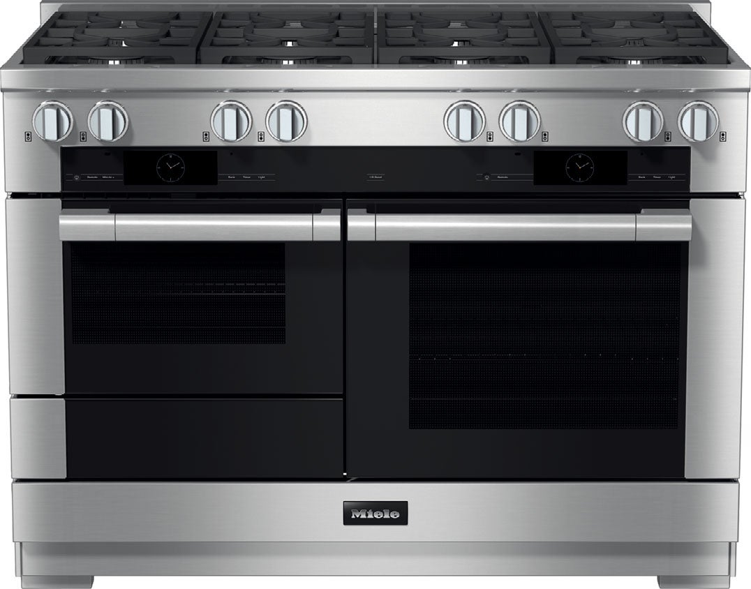 Miele HR19543G 7000 Series 48 Inch Freestanding Dual Fuel Smart