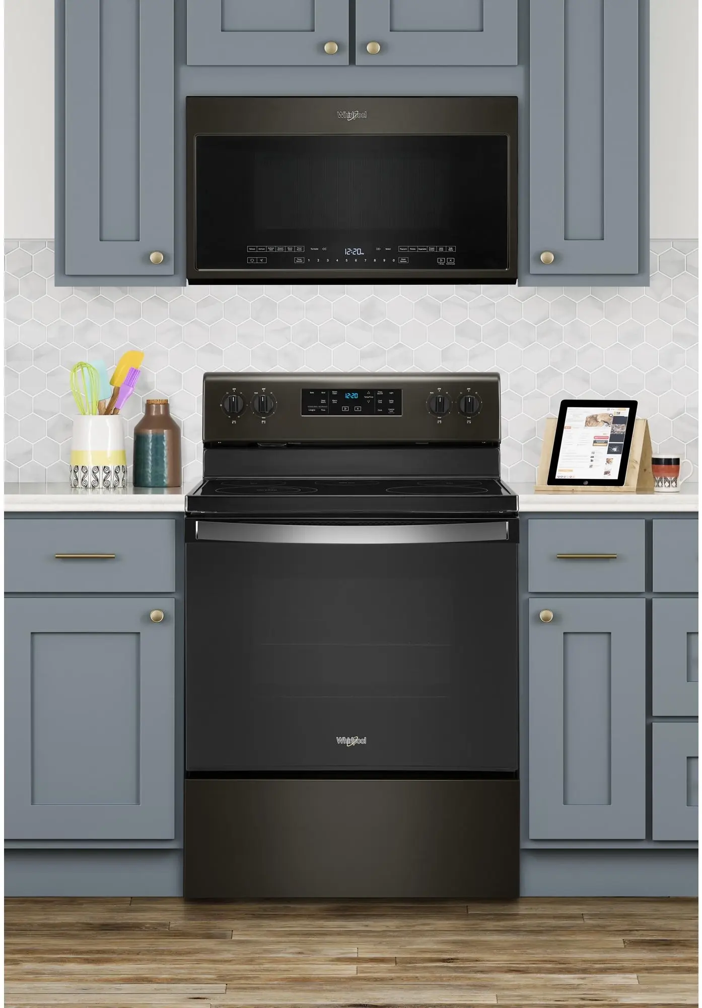 Whirlpool WMH54521JV Black Stainless Steel