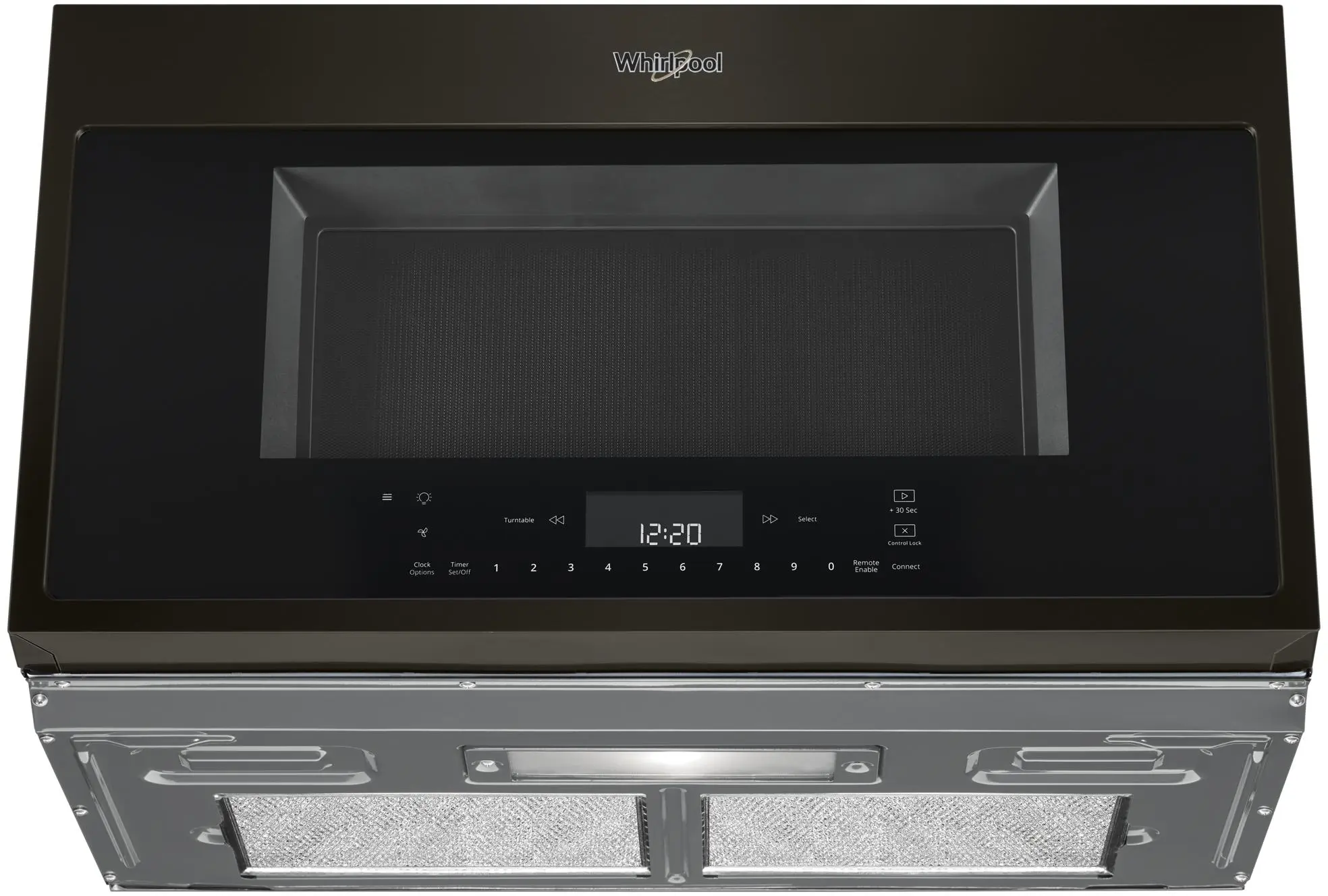 Whirlpool WMH78019HV Fingerprint Resistant Black Stainless Steel