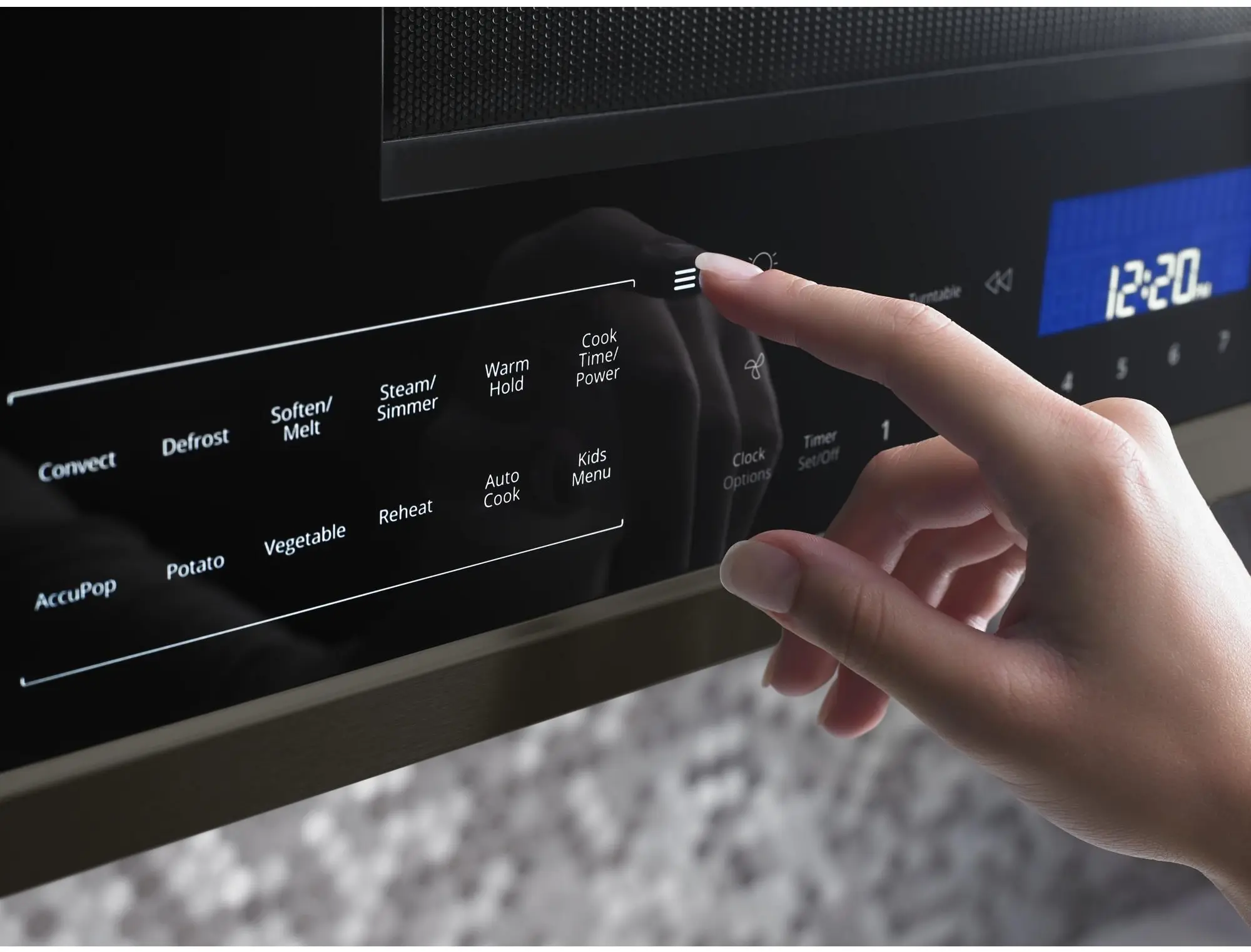 Whirlpool WMH78019HV Fingerprint Resistant Black Stainless Steel