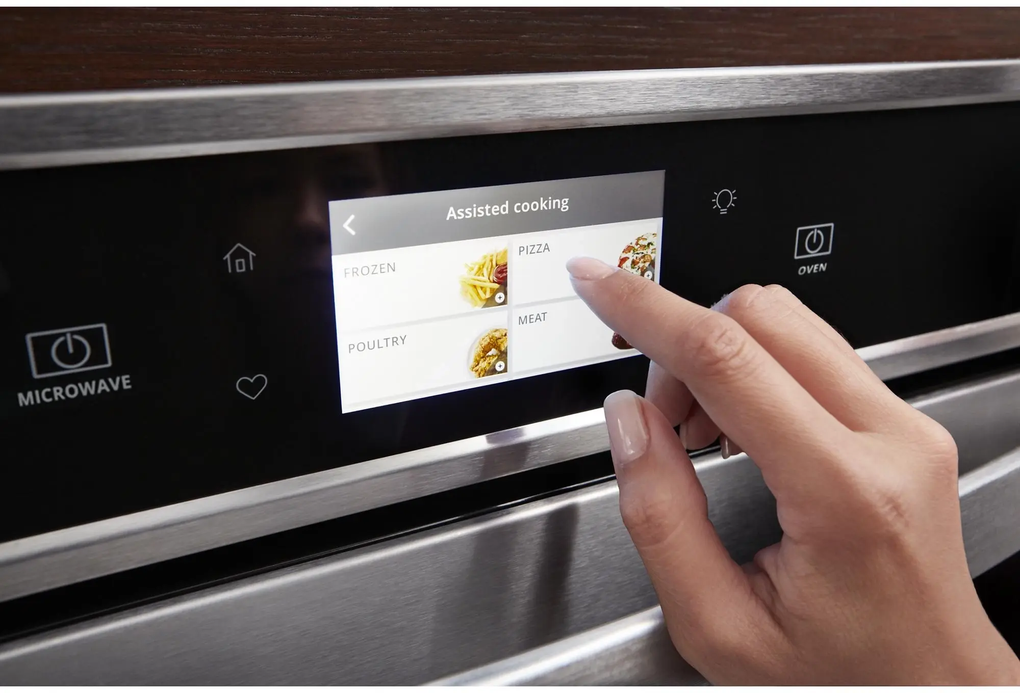 Whirlpool WOC75EC0HS Black-on-Stainless