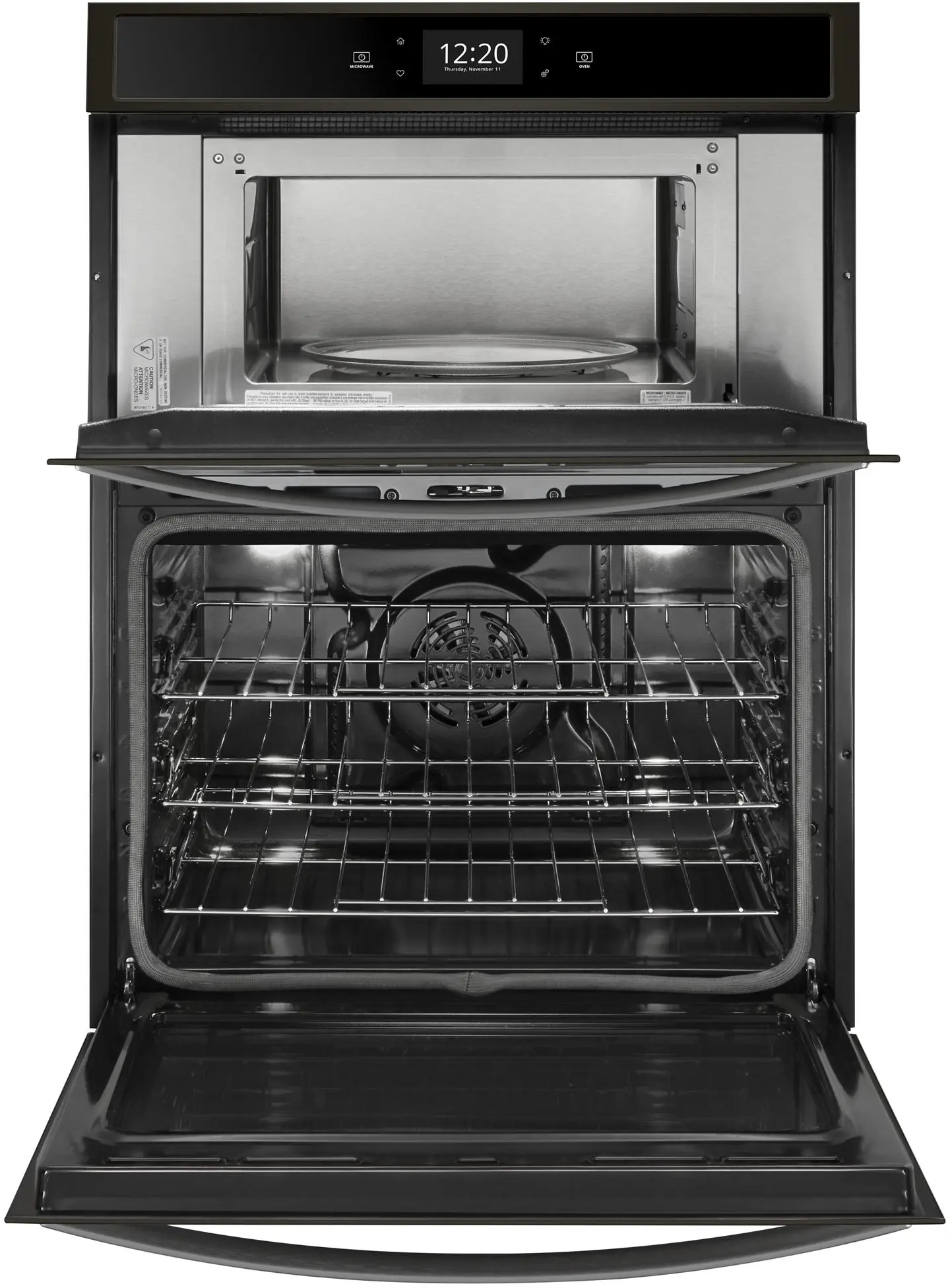 Whirlpool WOC75EC0HV Black Stainless Steel