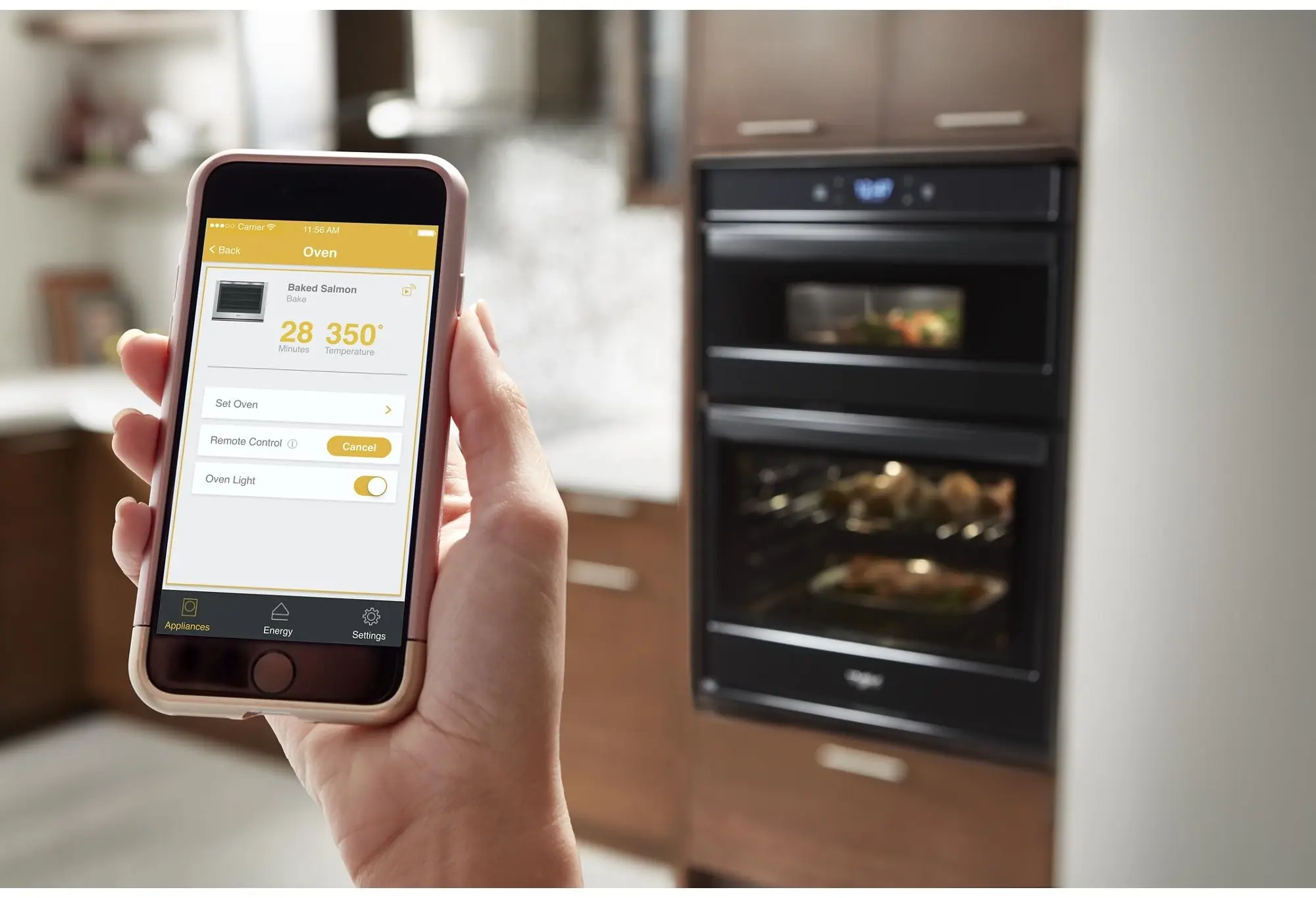 Whirlpool WOC75EC7HV Fingerprint Resistant Black Stainless