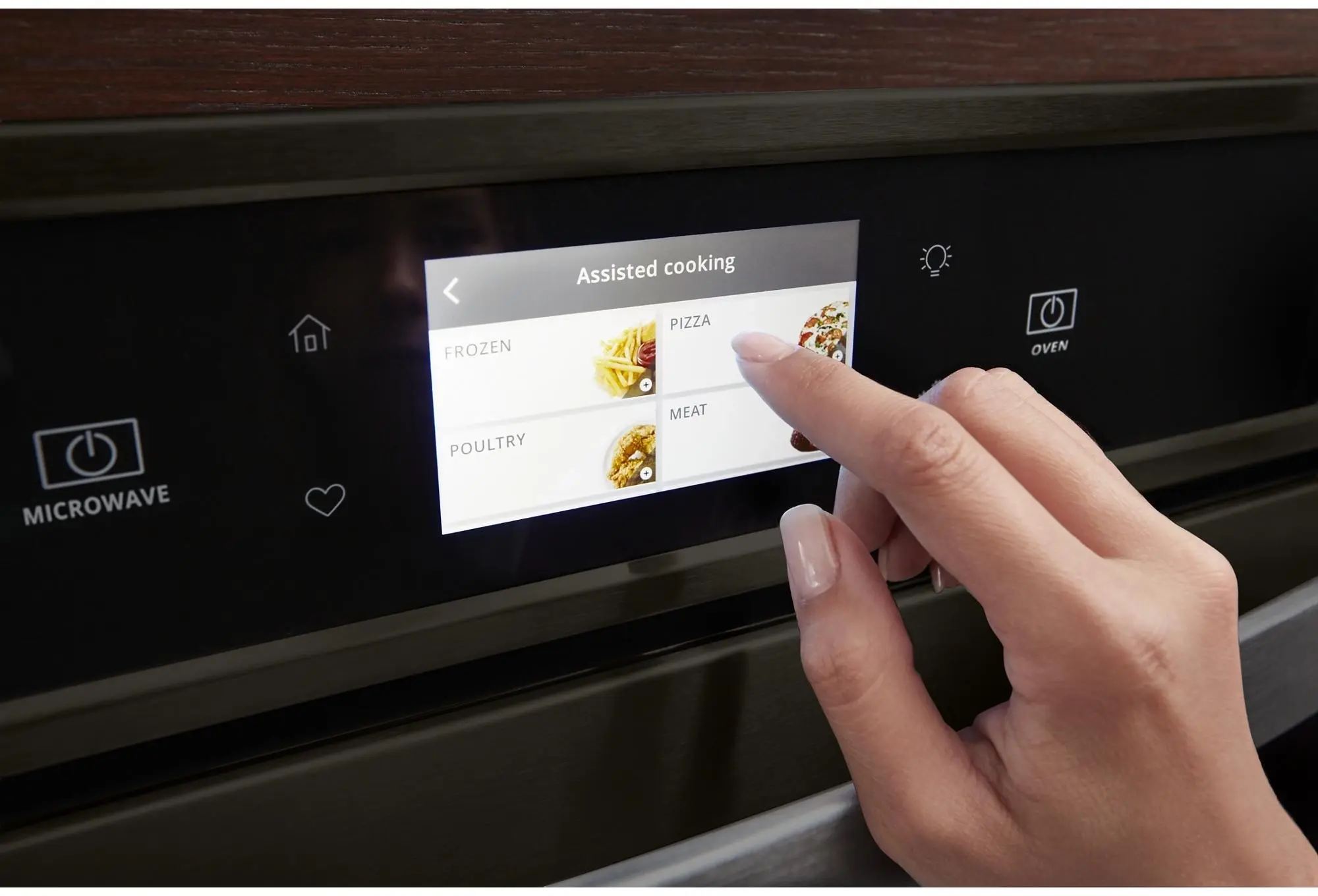 Whirlpool WOC75EC7HV Fingerprint Resistant Black Stainless