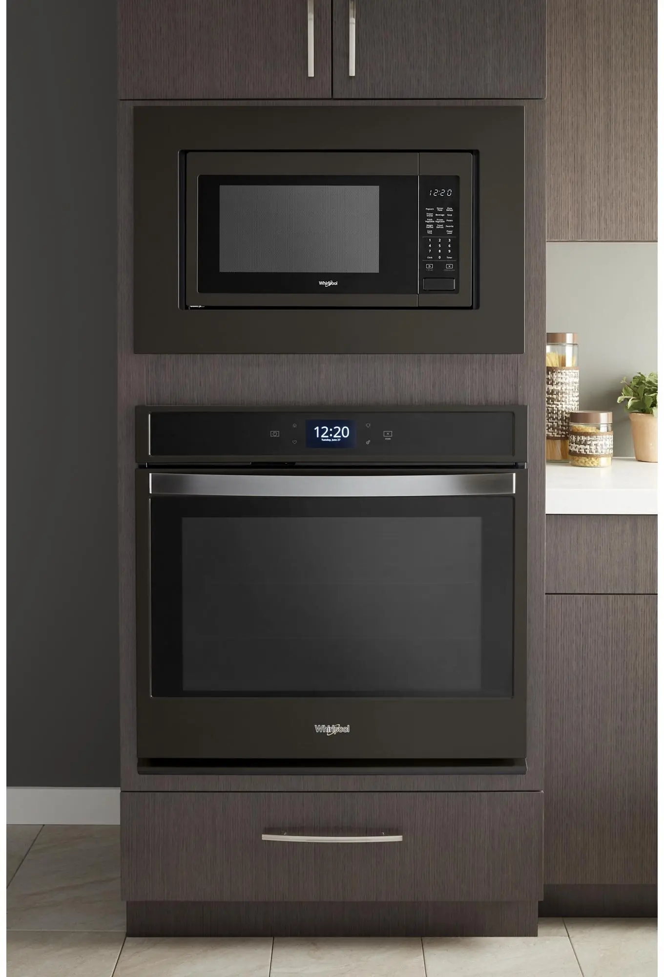 Whirlpool WOS72EC0HV Black Stainless Steel