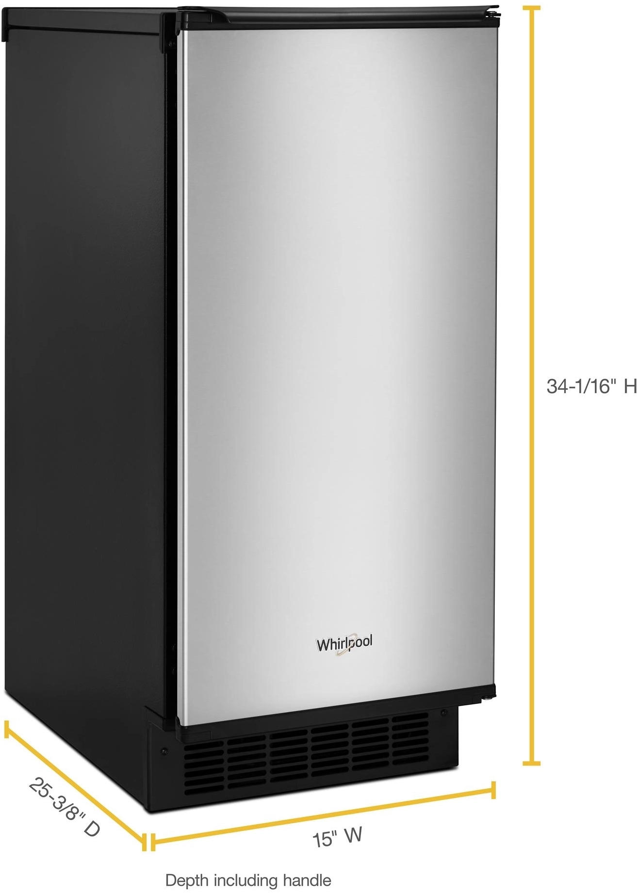 Whirlpool WUI75X15HZ Fingerprint Resistant Stainless Steel