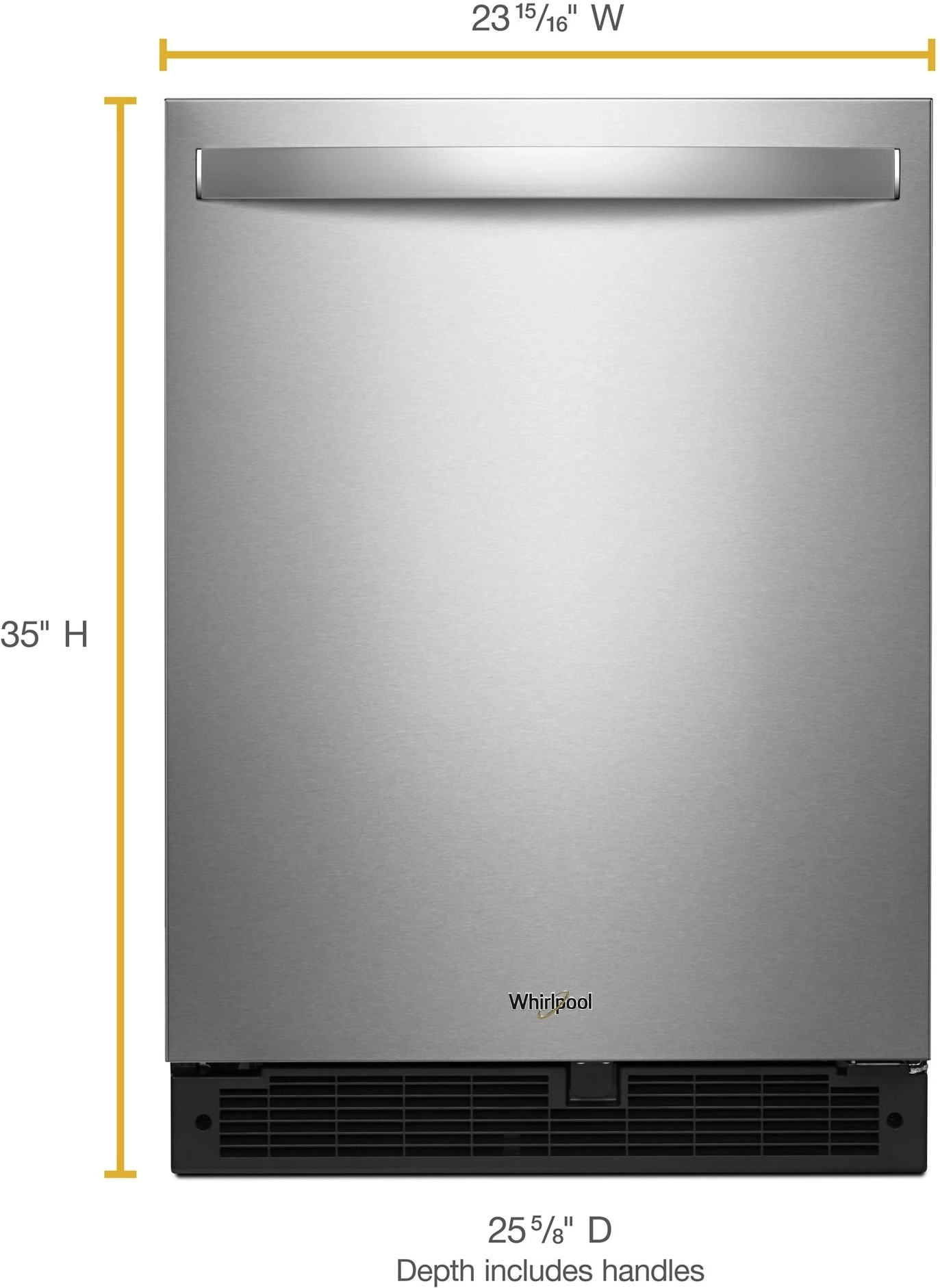 Whirlpool WUR50X24HZ Fingerprint Resistant Stainless Steel