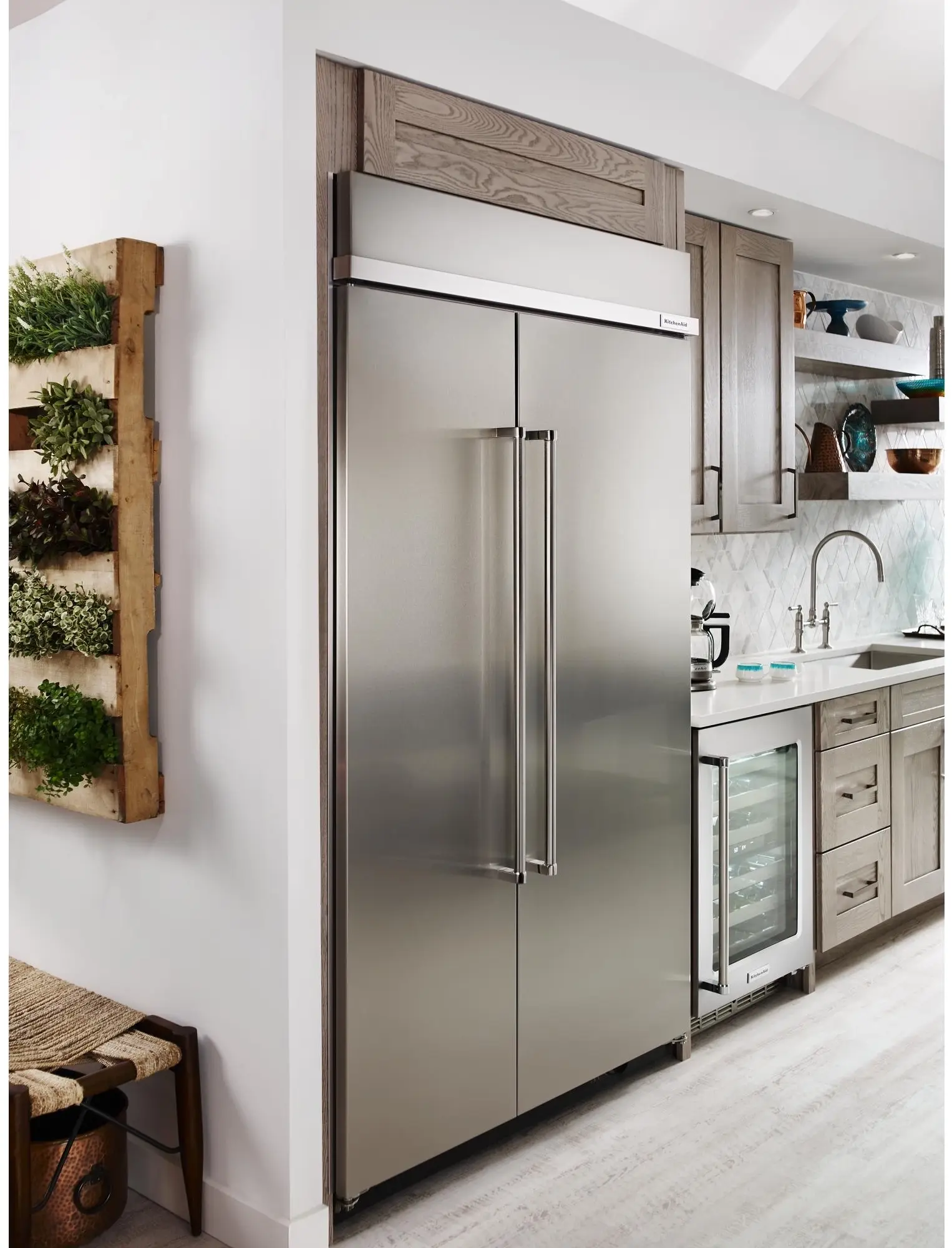 KitchenAid KBSN608ESS Stainless Steel, Print Shield