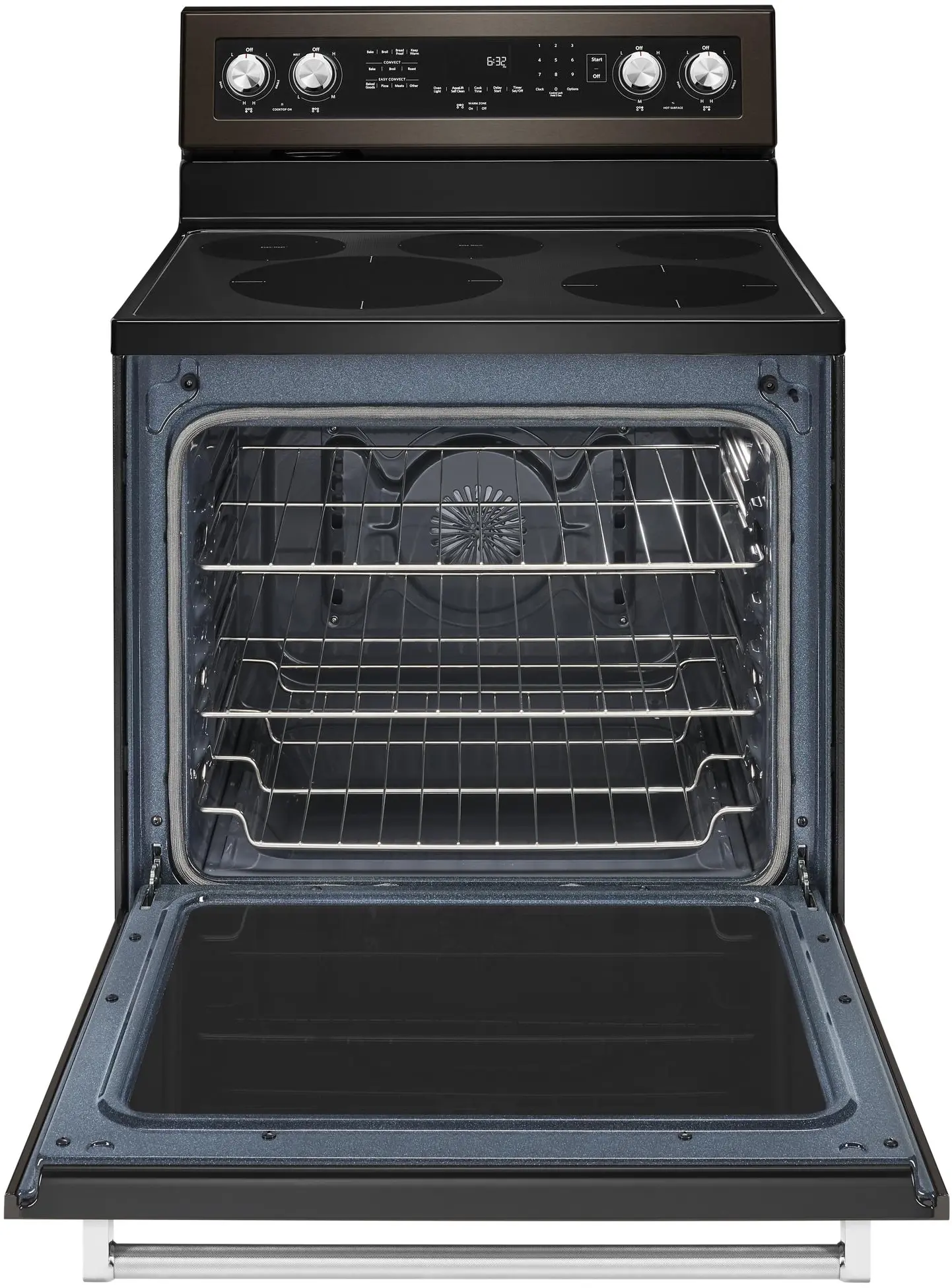 KitchenAid KFEG500EBS Black Stainless Steel, Print Shield