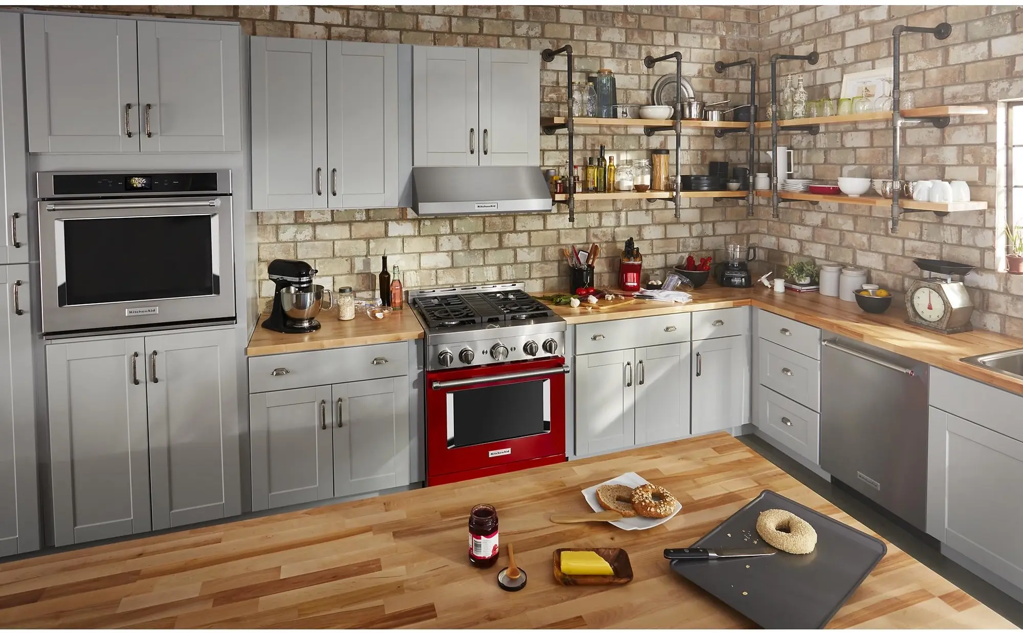 KitchenAid KFGC500JPA Passion Red