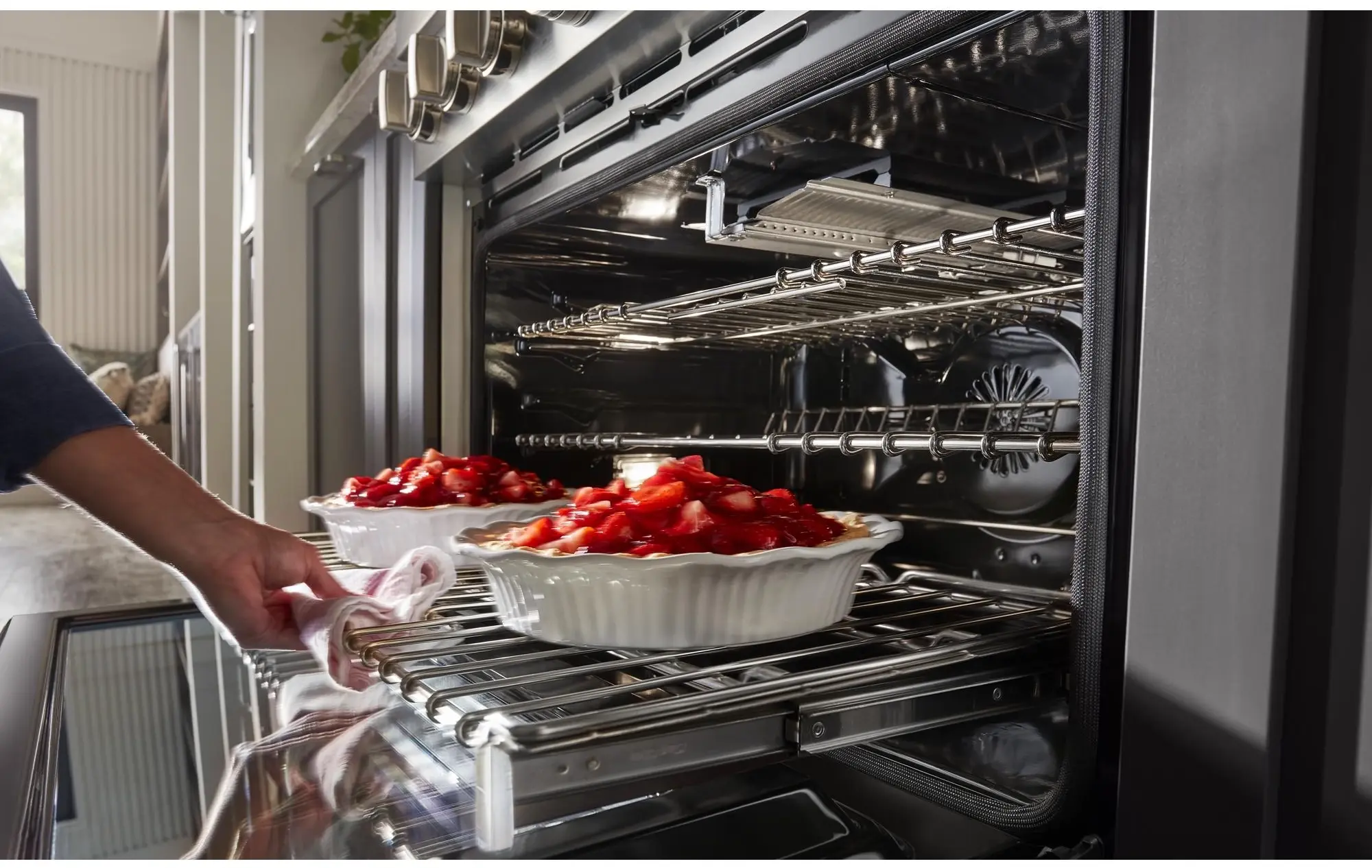 KitchenAid KFGC506JSS 36 Inch Smart Commercial Style Gas Range
