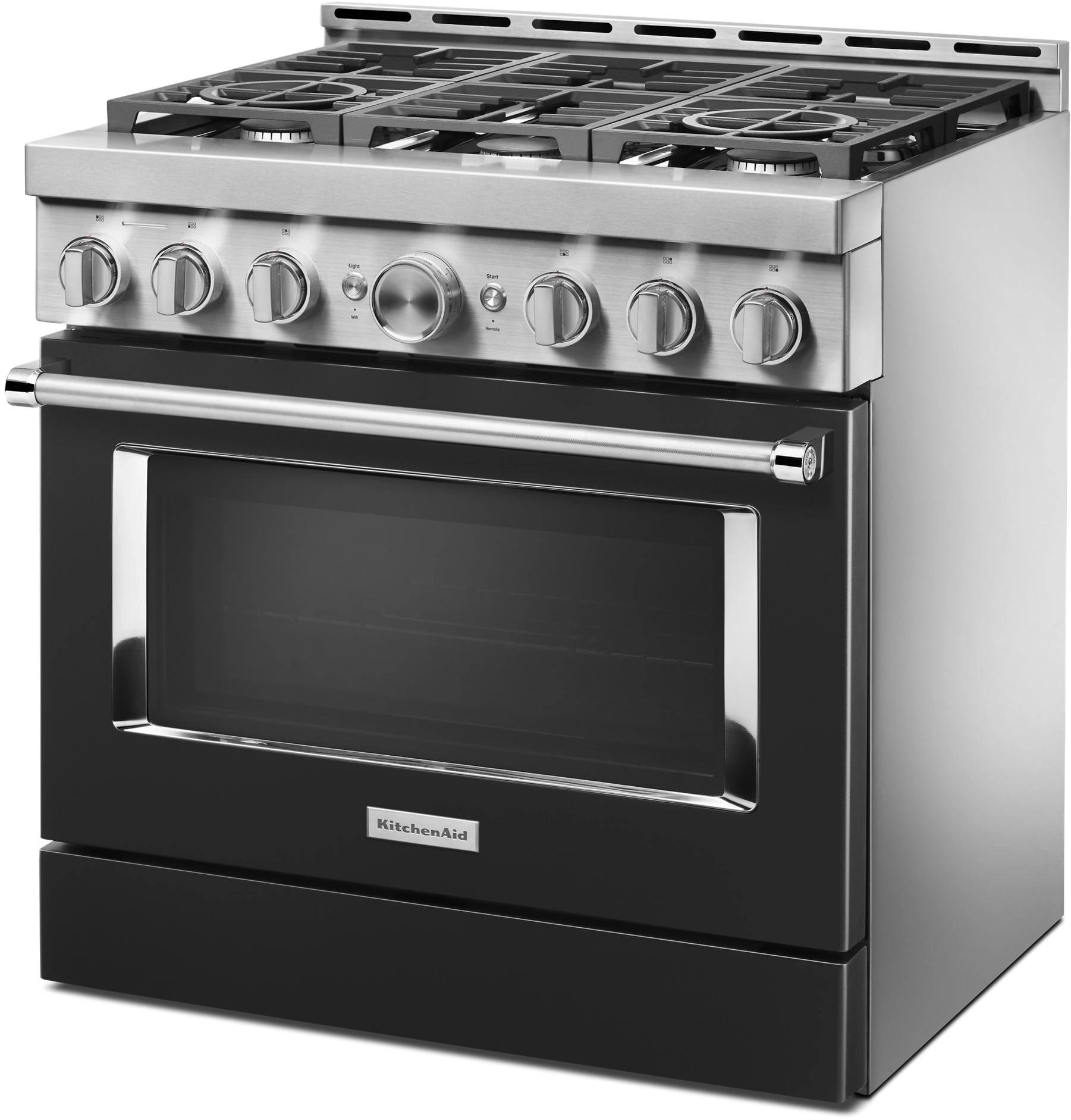 KitchenAid Gas Range (KFGC506JBK) - Imperial Black KitchenAid Gas Range (KFGC506JBK) - Imperial Black