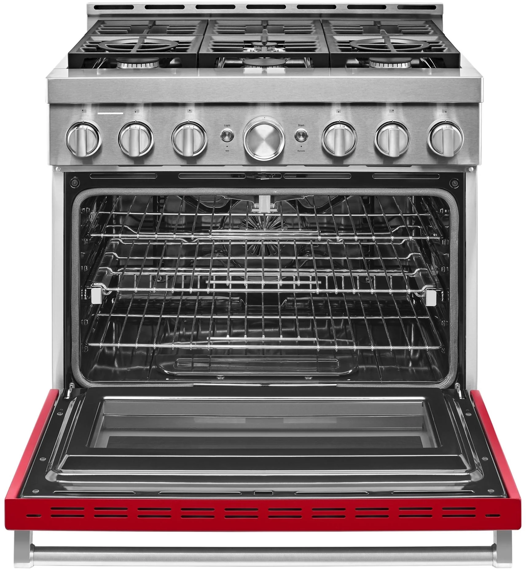 KitchenAid 36-inch Smart Commercial-Style Dual Fuel Range