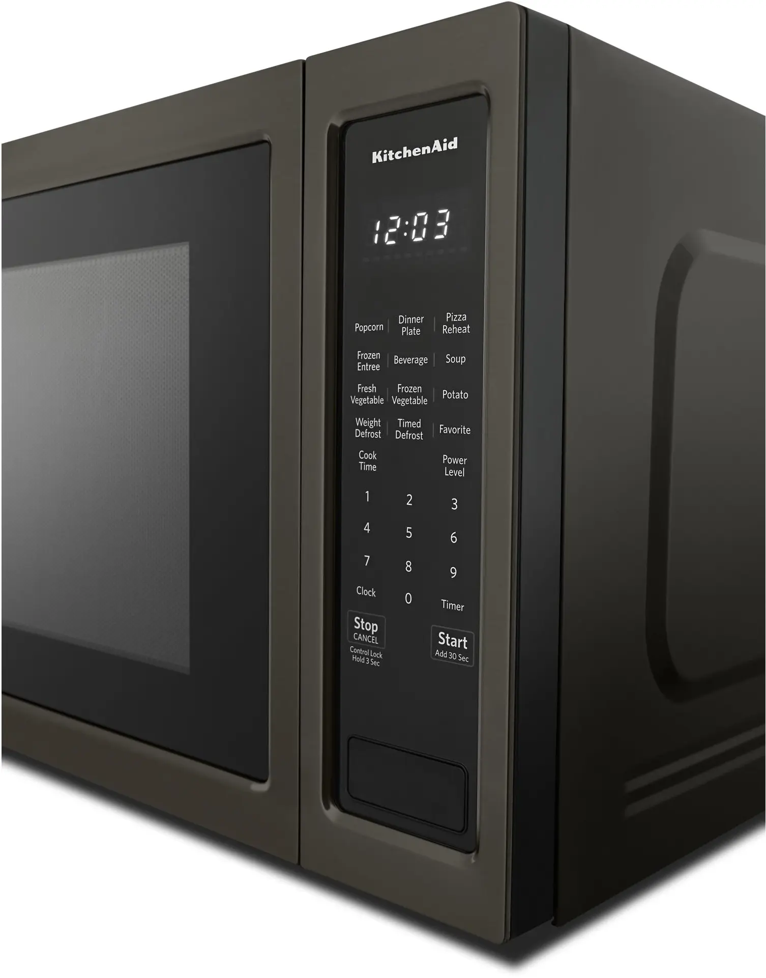 KitchenAid KMCS3022GBS Black Stainless Steel