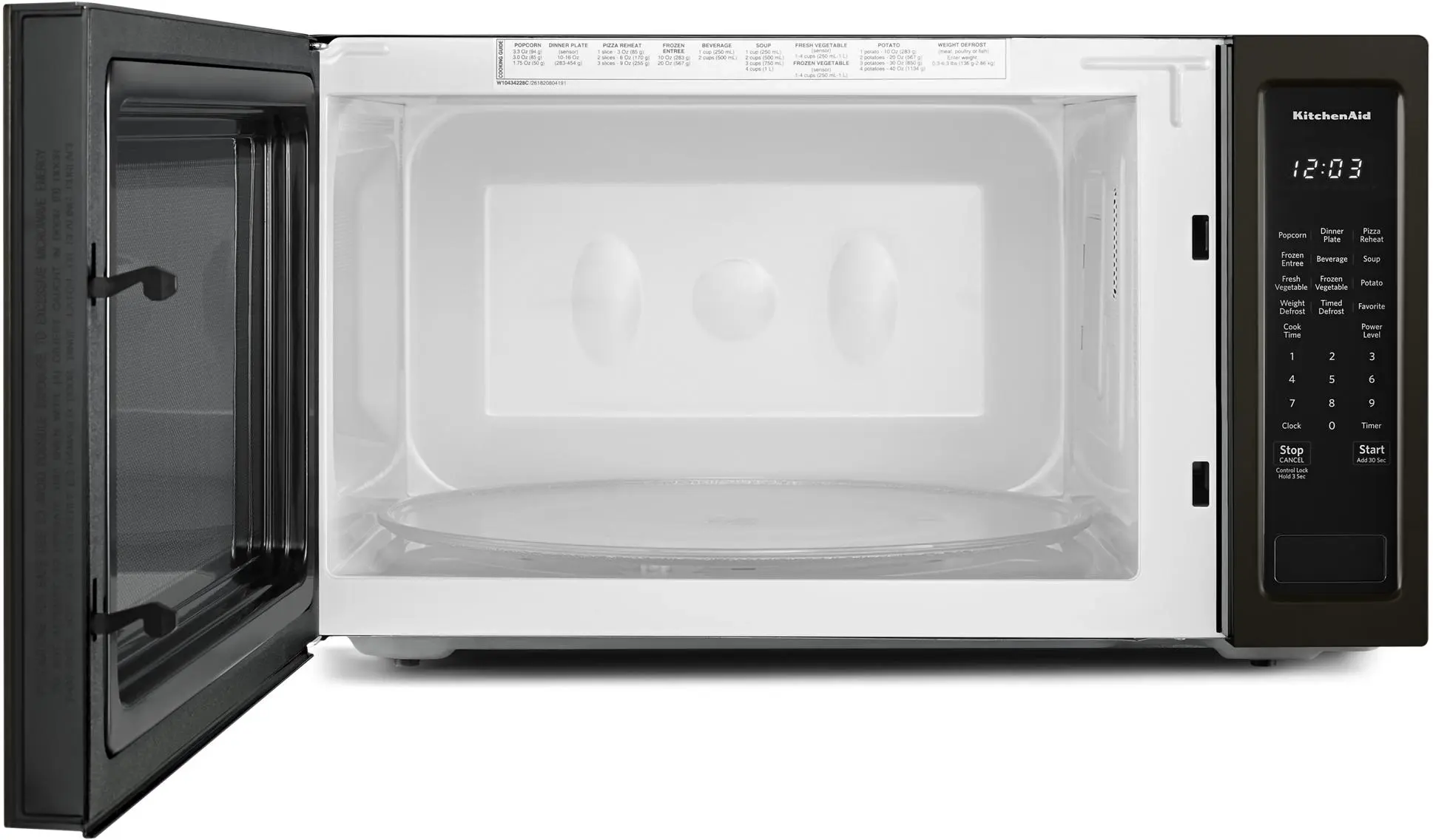 KitchenAid KMCS3022GBS Black Stainless Steel