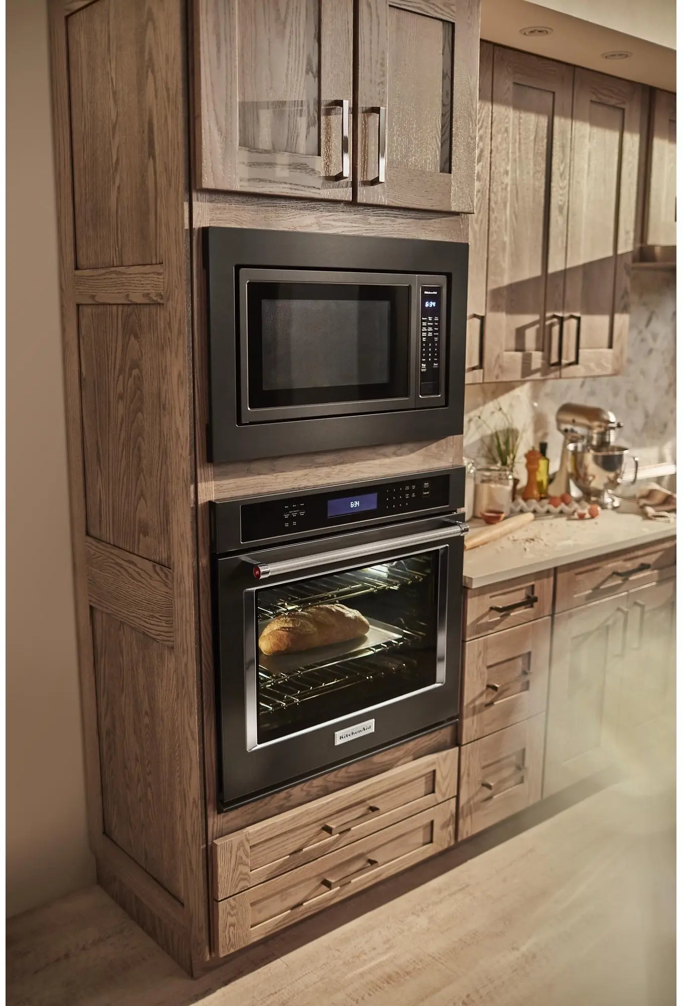 KitchenAid KMCS3022GBS Black Stainless Steel