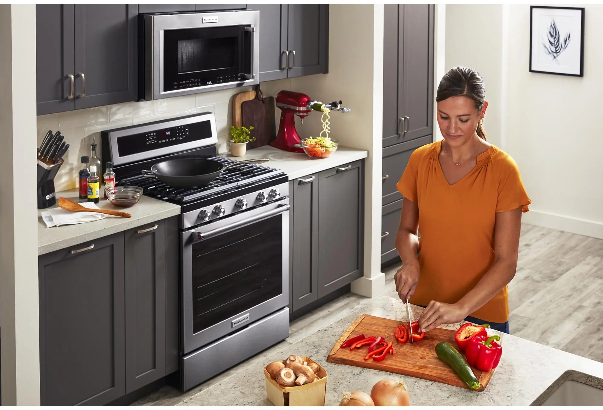 KitchenAid KMHC319KPS Print Shield Stainless Steel