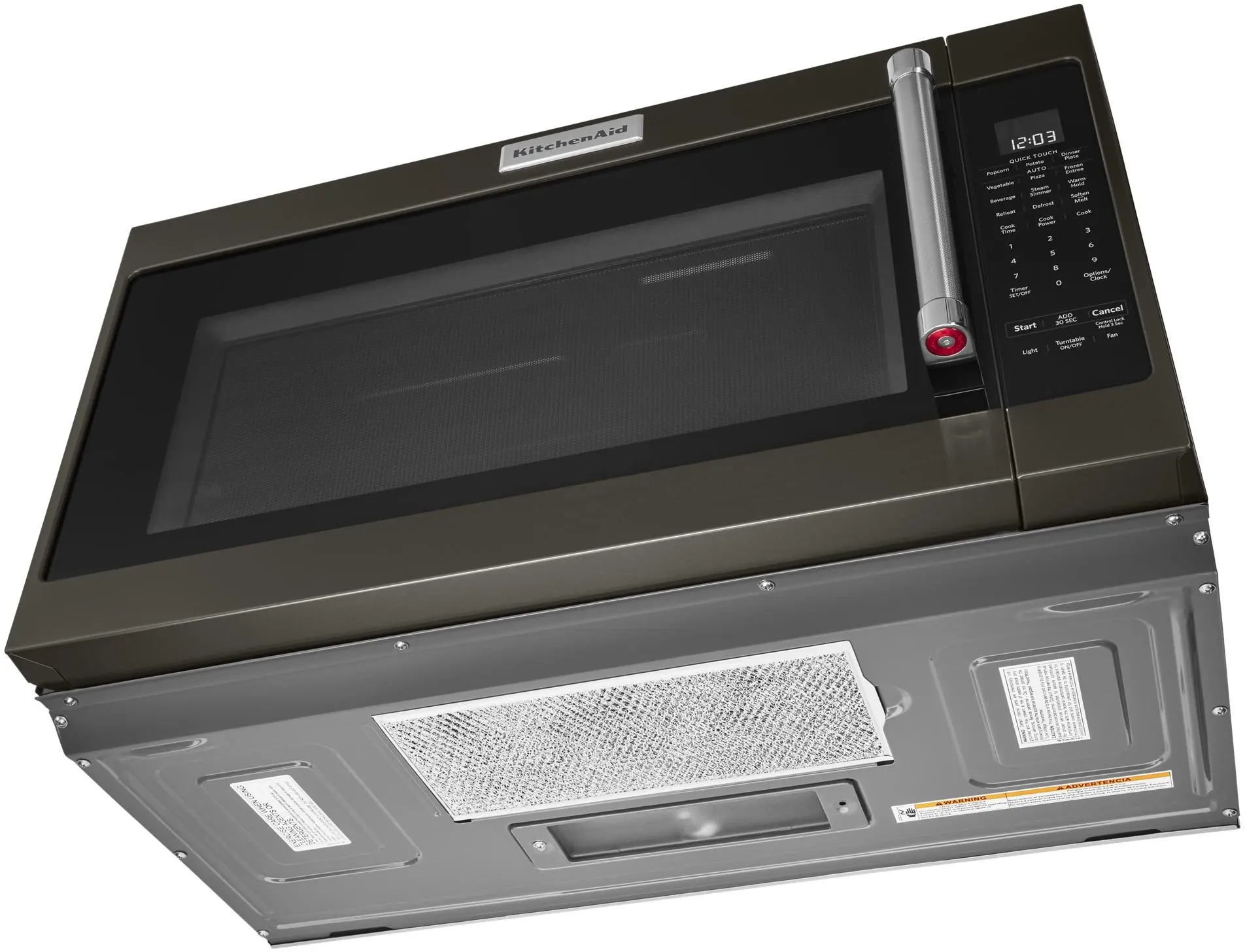 KitchenAid KMHS120EBS Black Stainless Steel
