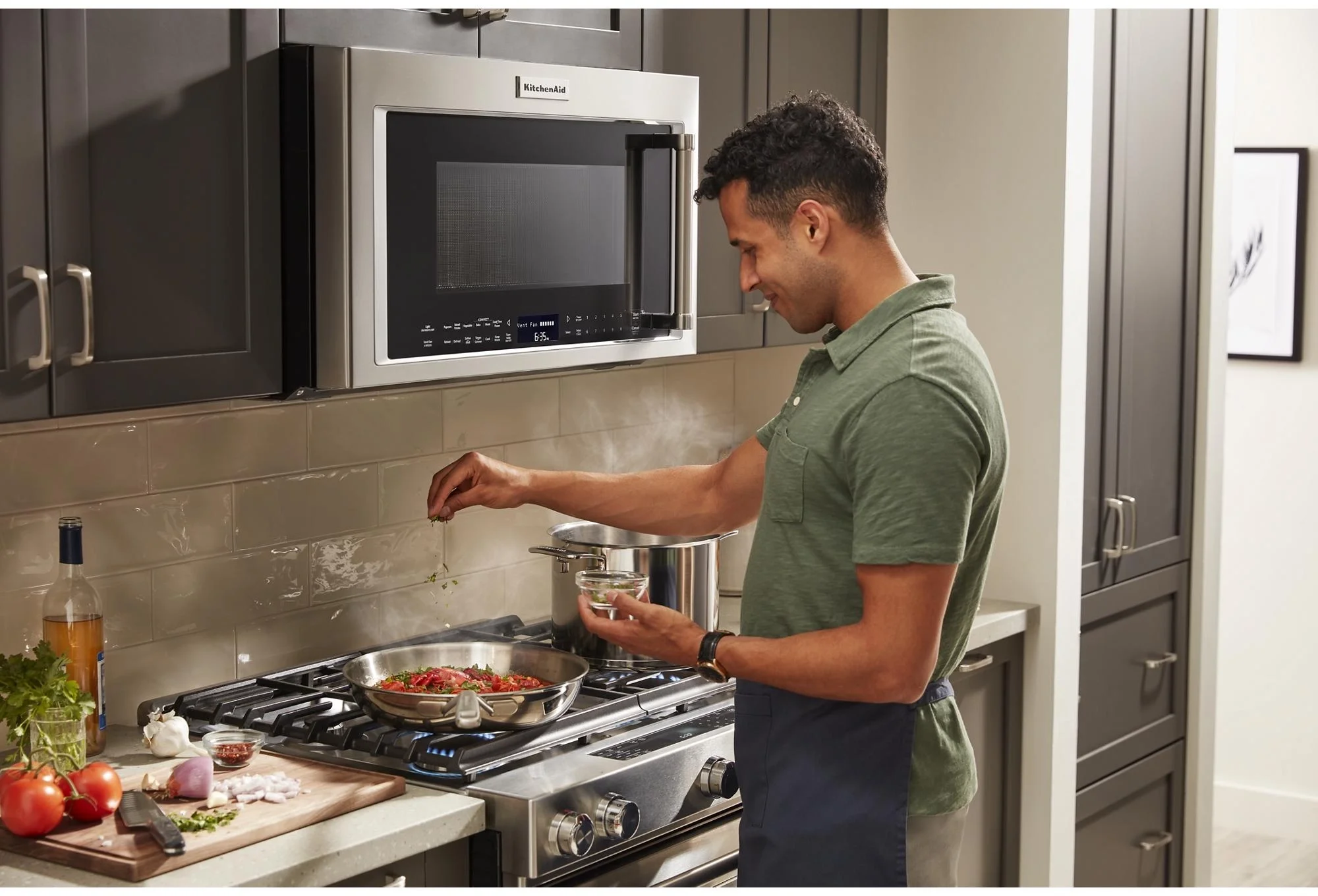 KitchenAid KSGB900ESS Gas Convection Slide-In Range - Thumbnail 5