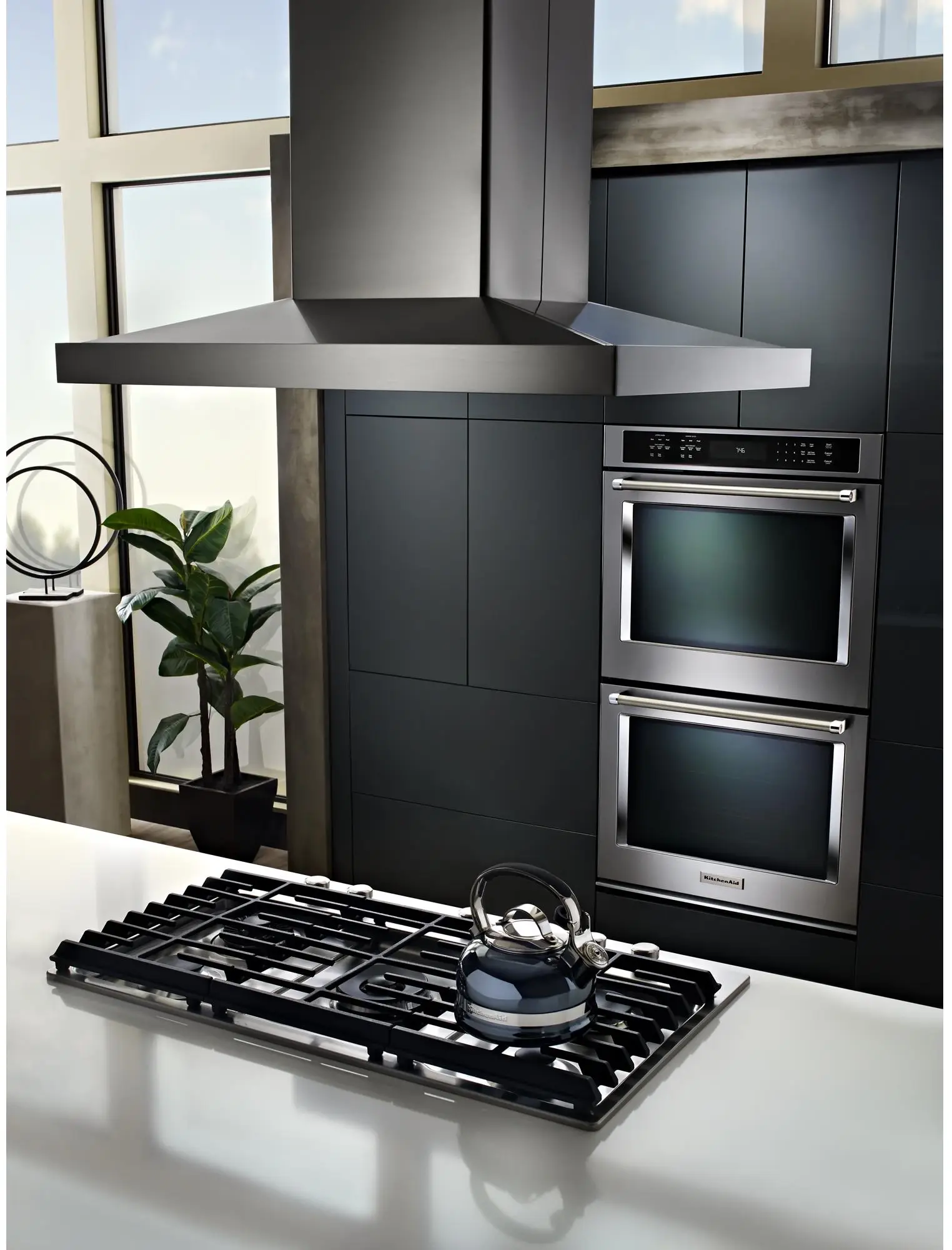 KitchenAid KVIB602DSS Island Chimney Range Hood Stainless Steel