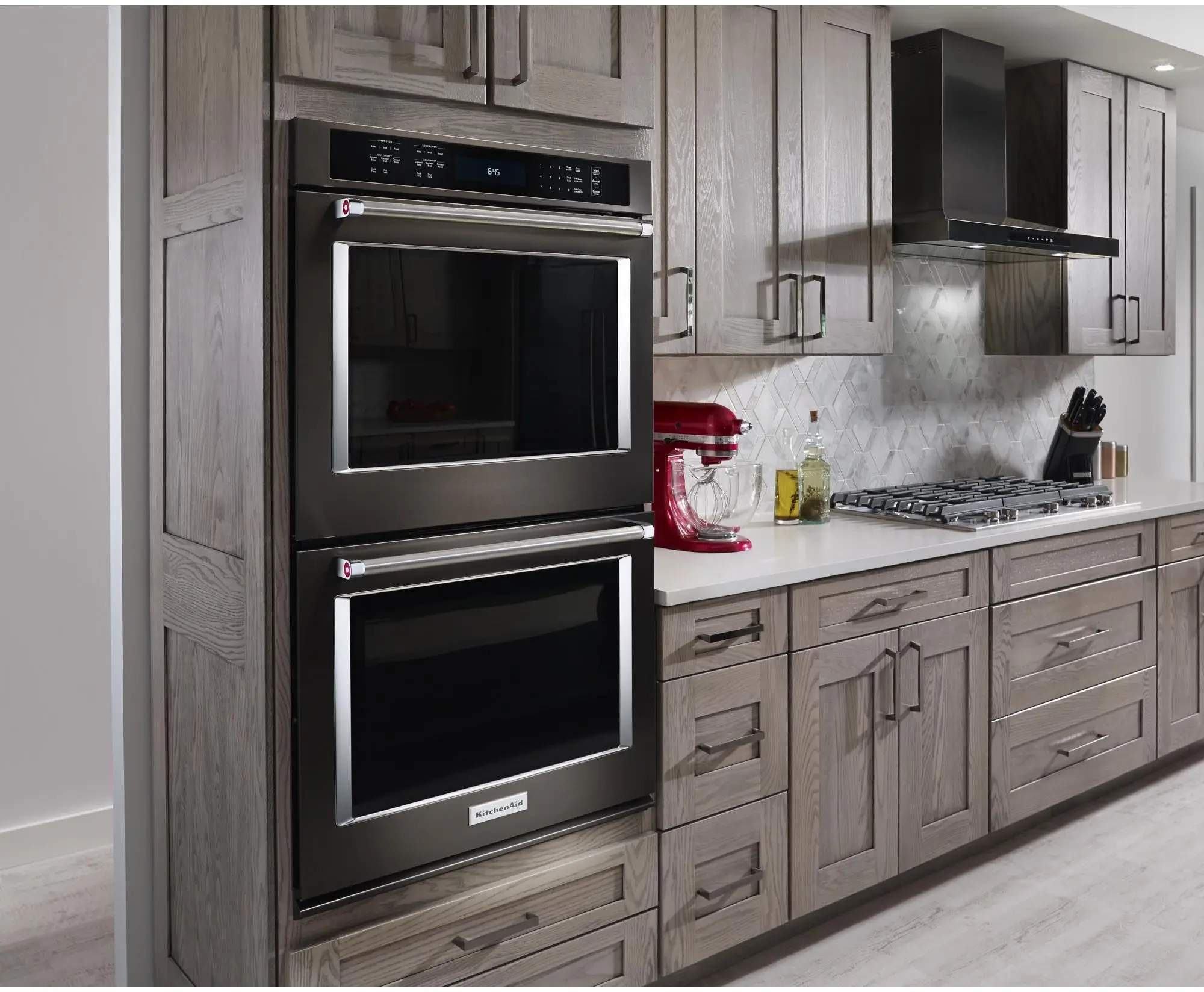 KitchenAid KVWB606HBS Black Stainless Steel, Print Shield, 36 Inch