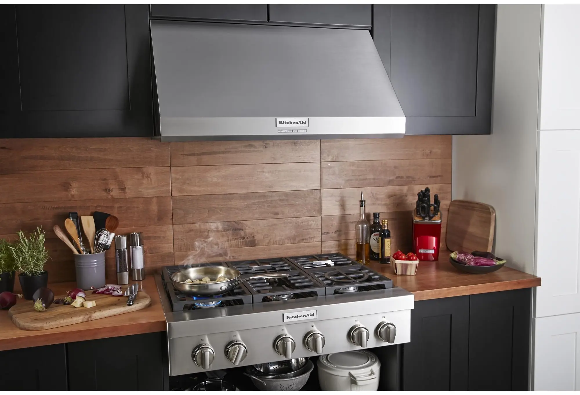 KitchenAid KVWC906KSS Wall Mount Canopy Range Stainless Steel