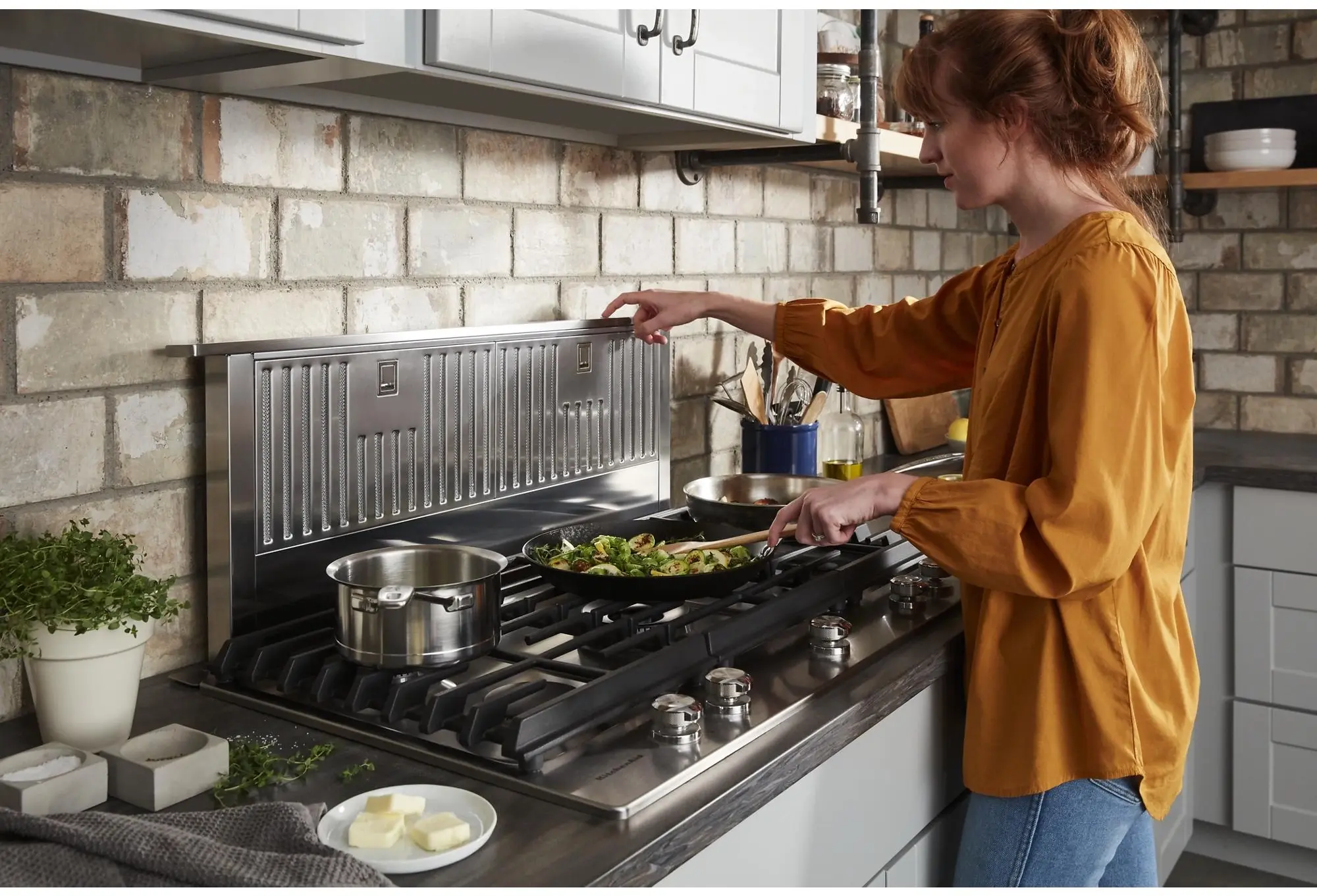 KitchenAid KXD4636YSS Downdraft Ventilation System Stainless Steel