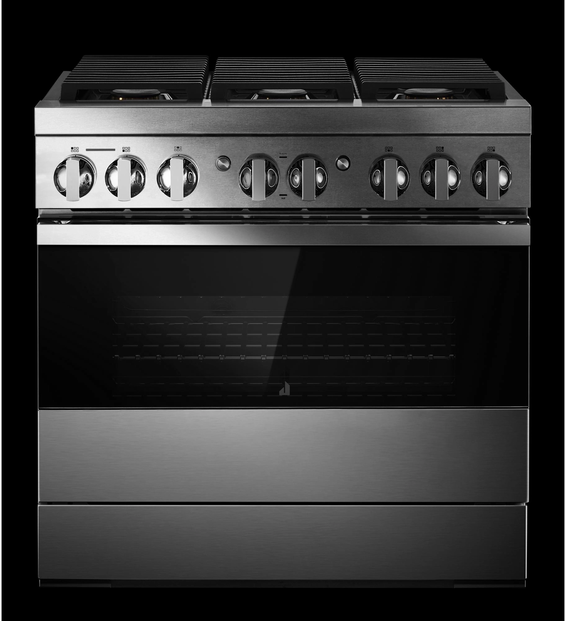 Jenn Air JDRP436HM Stainless Steel, Noir, Natural Gas