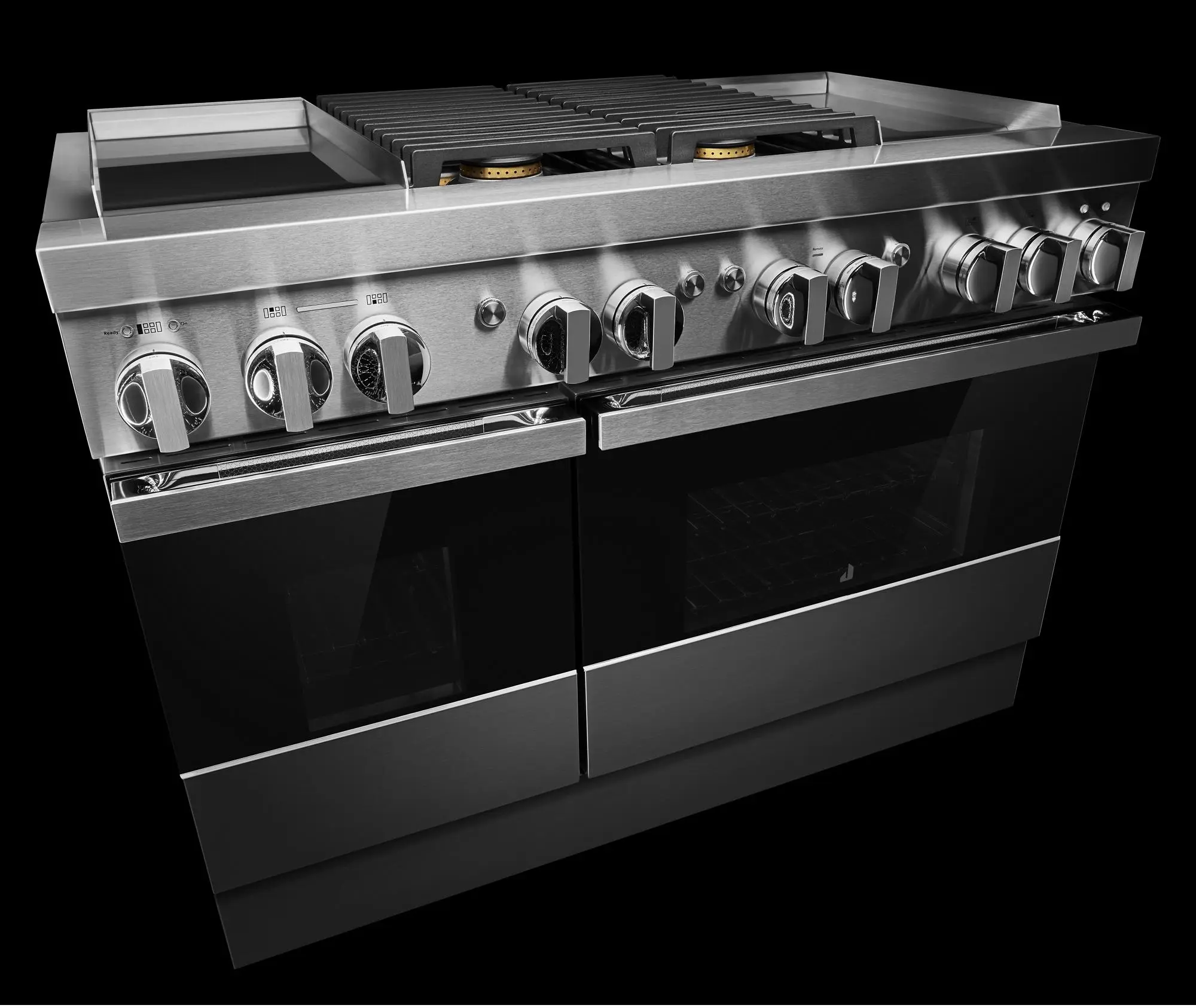 Jenn Air JDRP848HM Stainless Steel, Noir Style, Natural Gas
