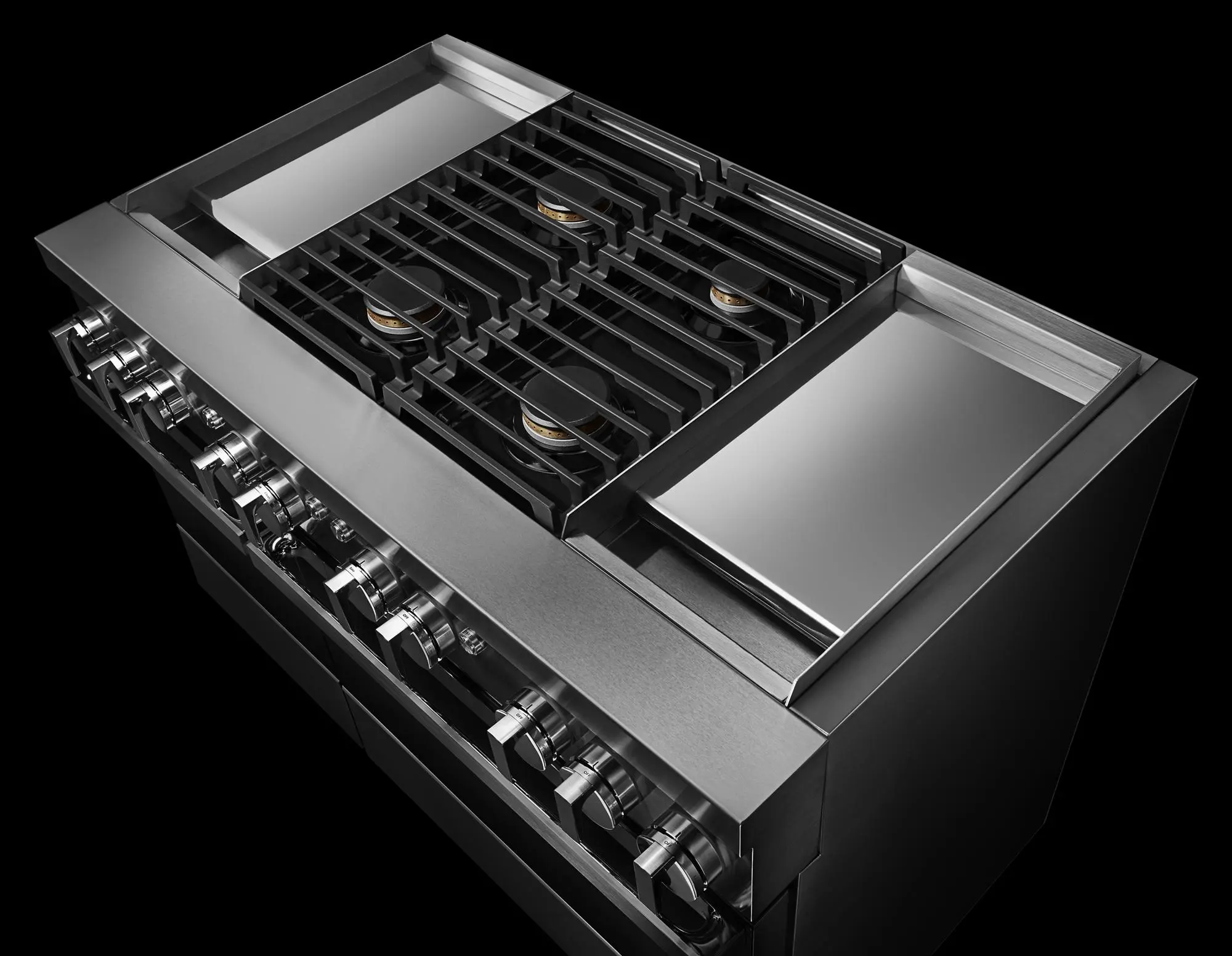 Jenn Air JDRP848HM Stainless Steel, Noir Style, Natural Gas