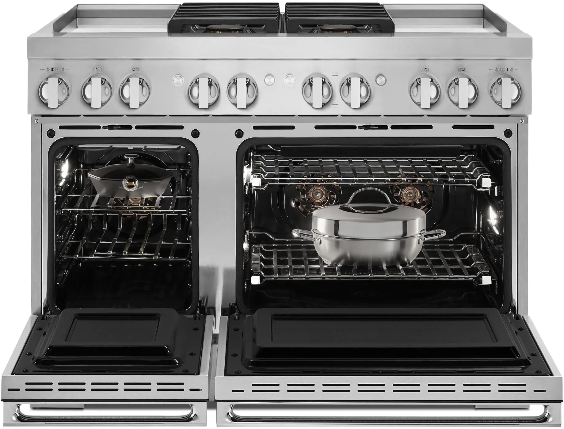 Jenn Air JDRP848HM Stainless Steel, Noir Style, Natural Gas