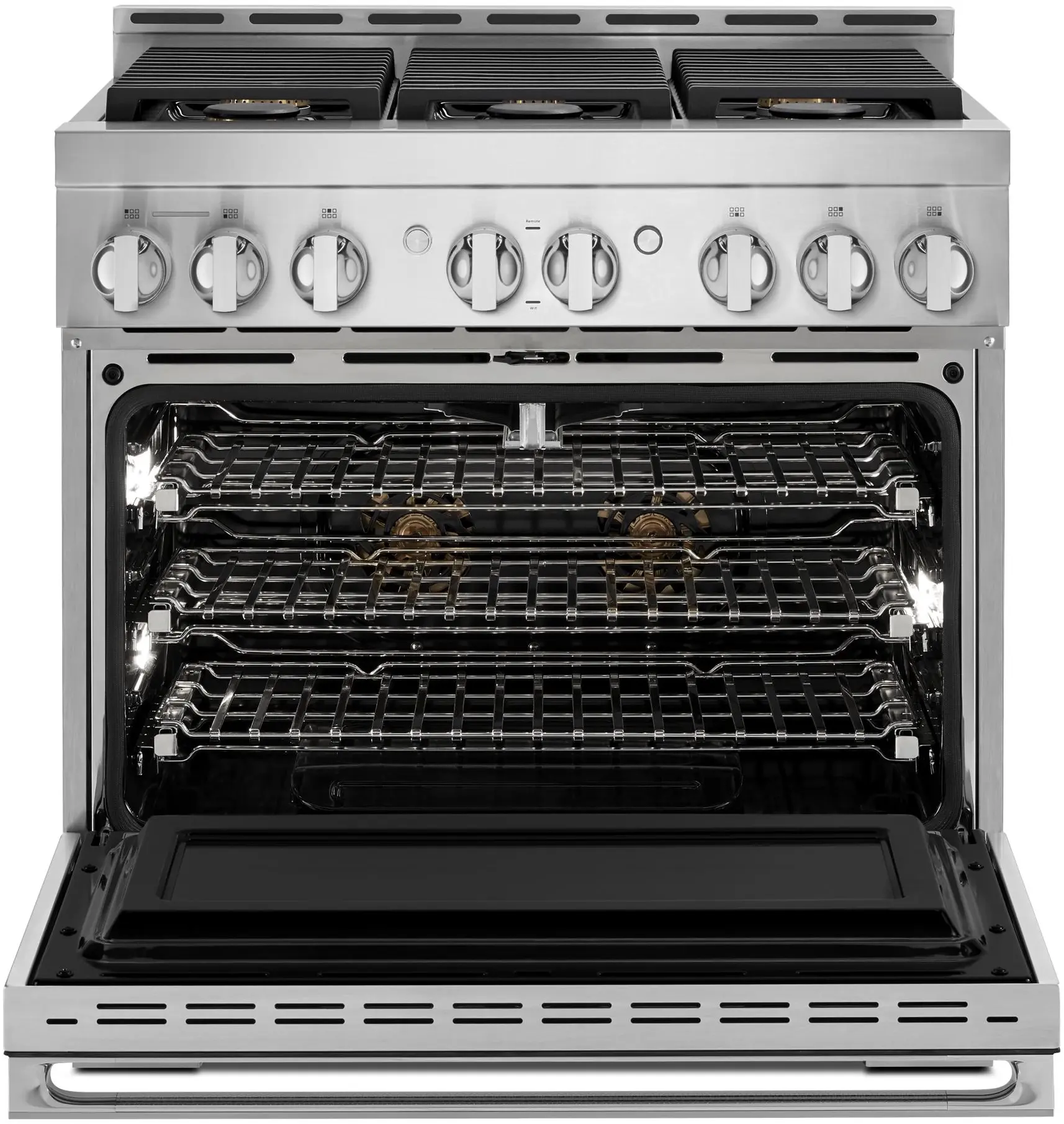 Jenn Air JGRP436HM Stainless Steel, Noir Style