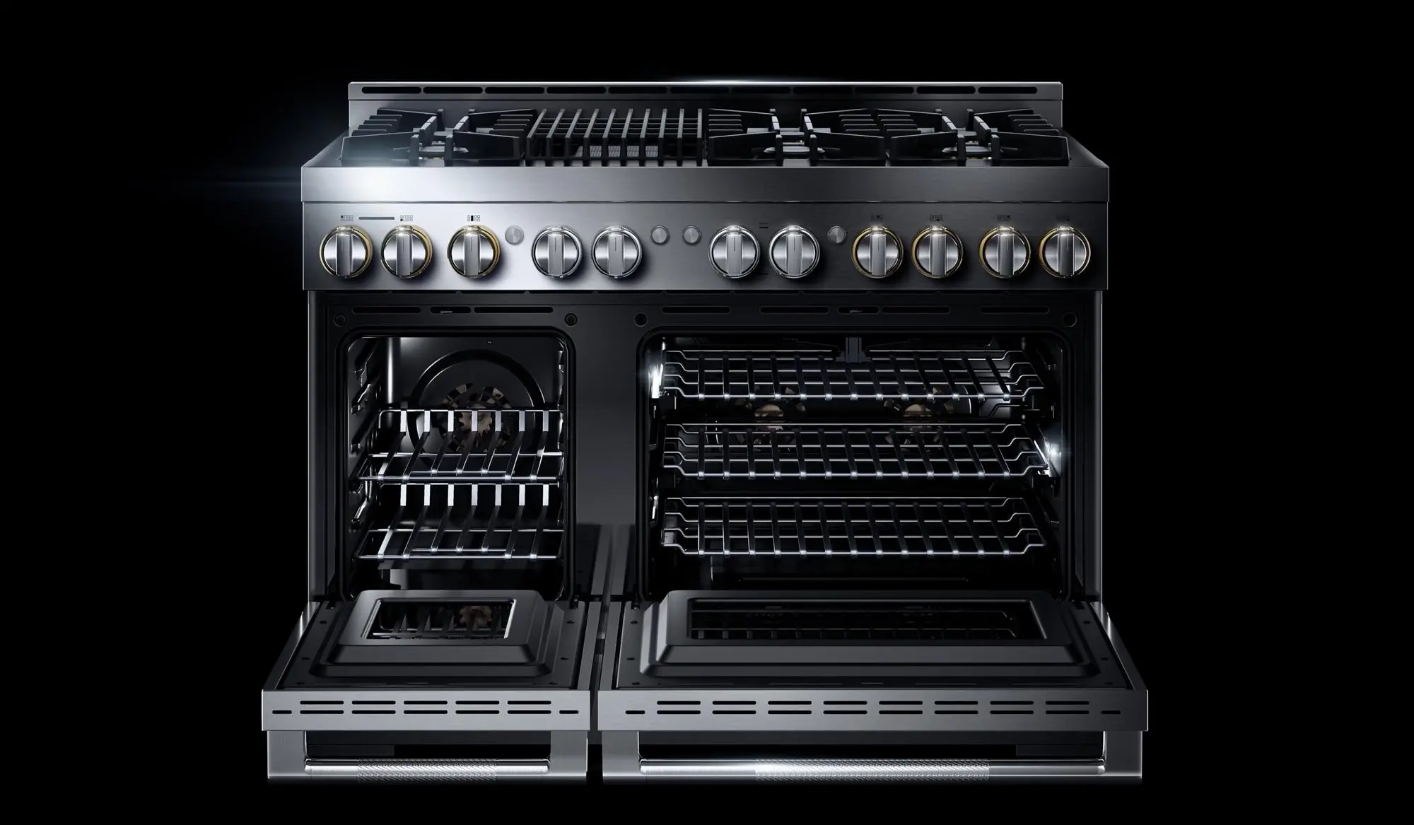 Jenn Air JGRP648HL Stainless Steel, Rise Style, Natural Gas