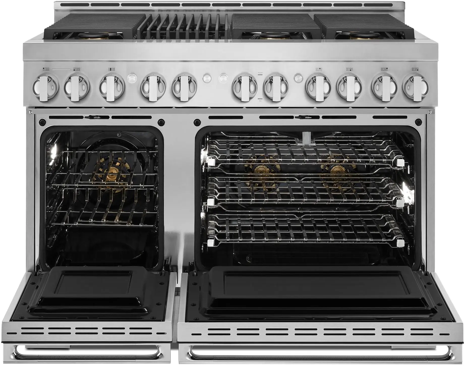 Jenn Air JGRP648HM Stainless Steel, Noir Style, Natural Gas