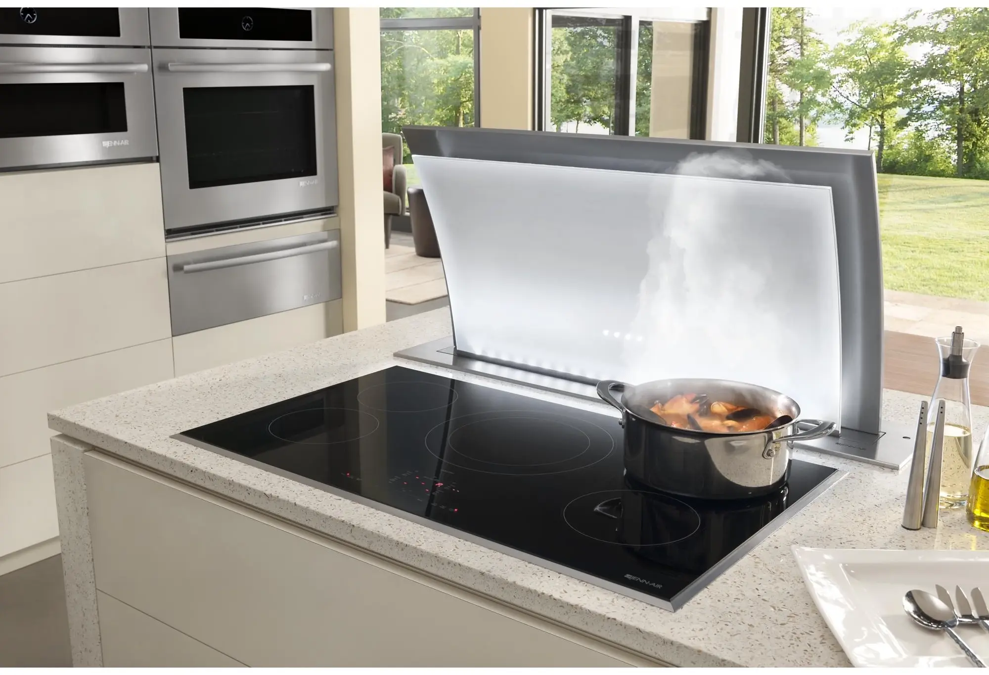 Jenn Air JIC4536XS Stainless Steel Trim