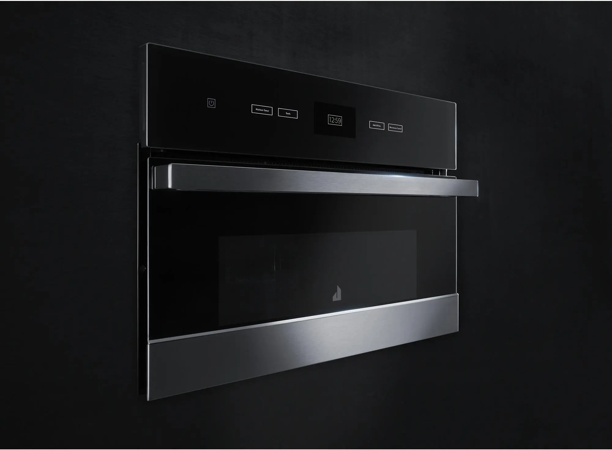 Jenn Air JMC2427IM Black with Stainless Steel, Noir Style