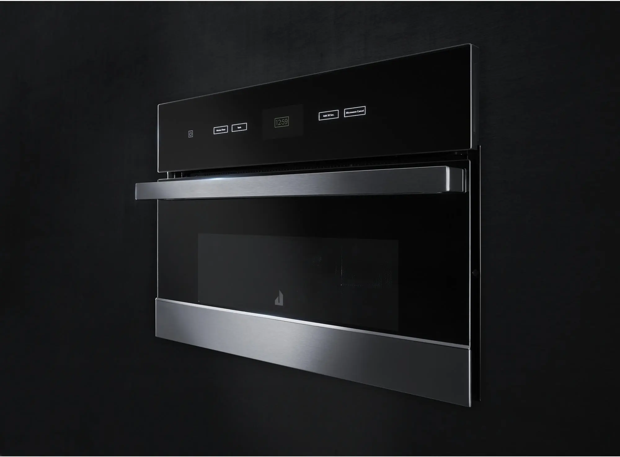 Jenn Air JMC2427IM Black with Stainless Steel, Noir Style