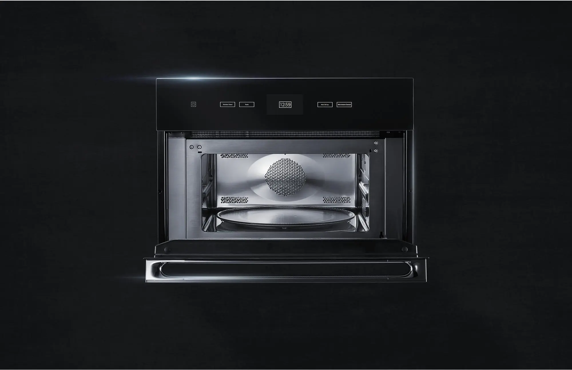 Jenn Air JMC2427IM Black with Stainless Steel, Noir Style