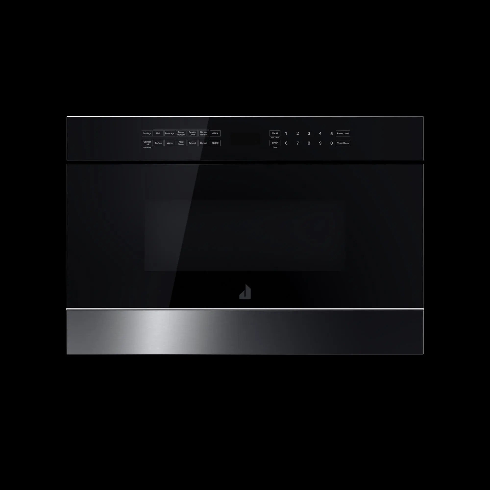 Jenn Air JMDFS24HM Black with Stainless Steel, Noir Style