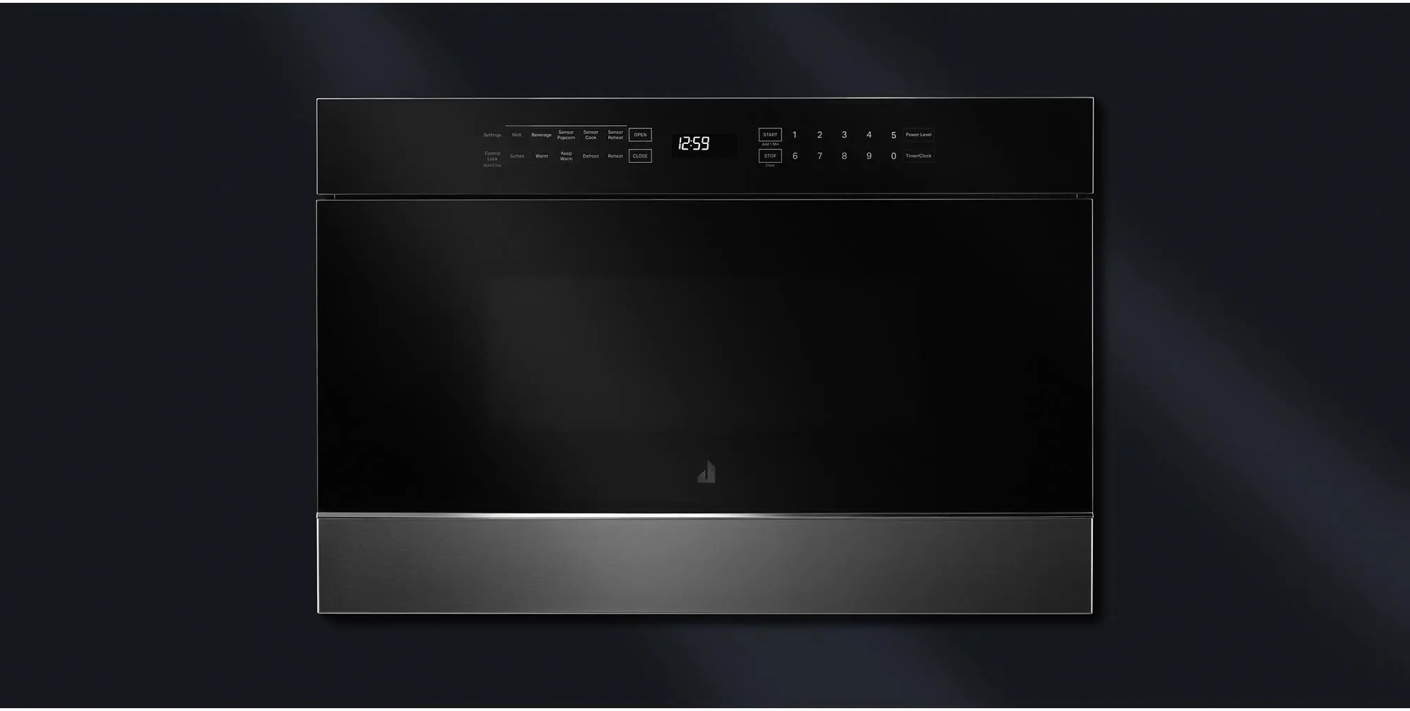 Jenn Air JMDFS24HM Black with Stainless Steel, Noir Style