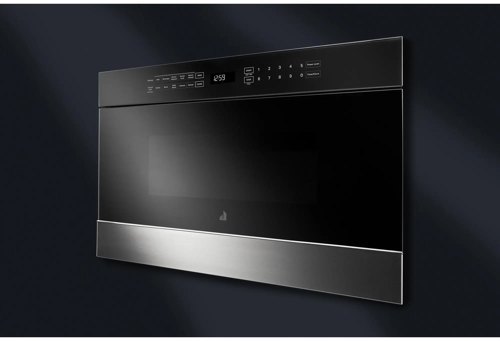 Jenn Air JMDFS24HM Black with Stainless Steel, Noir Style