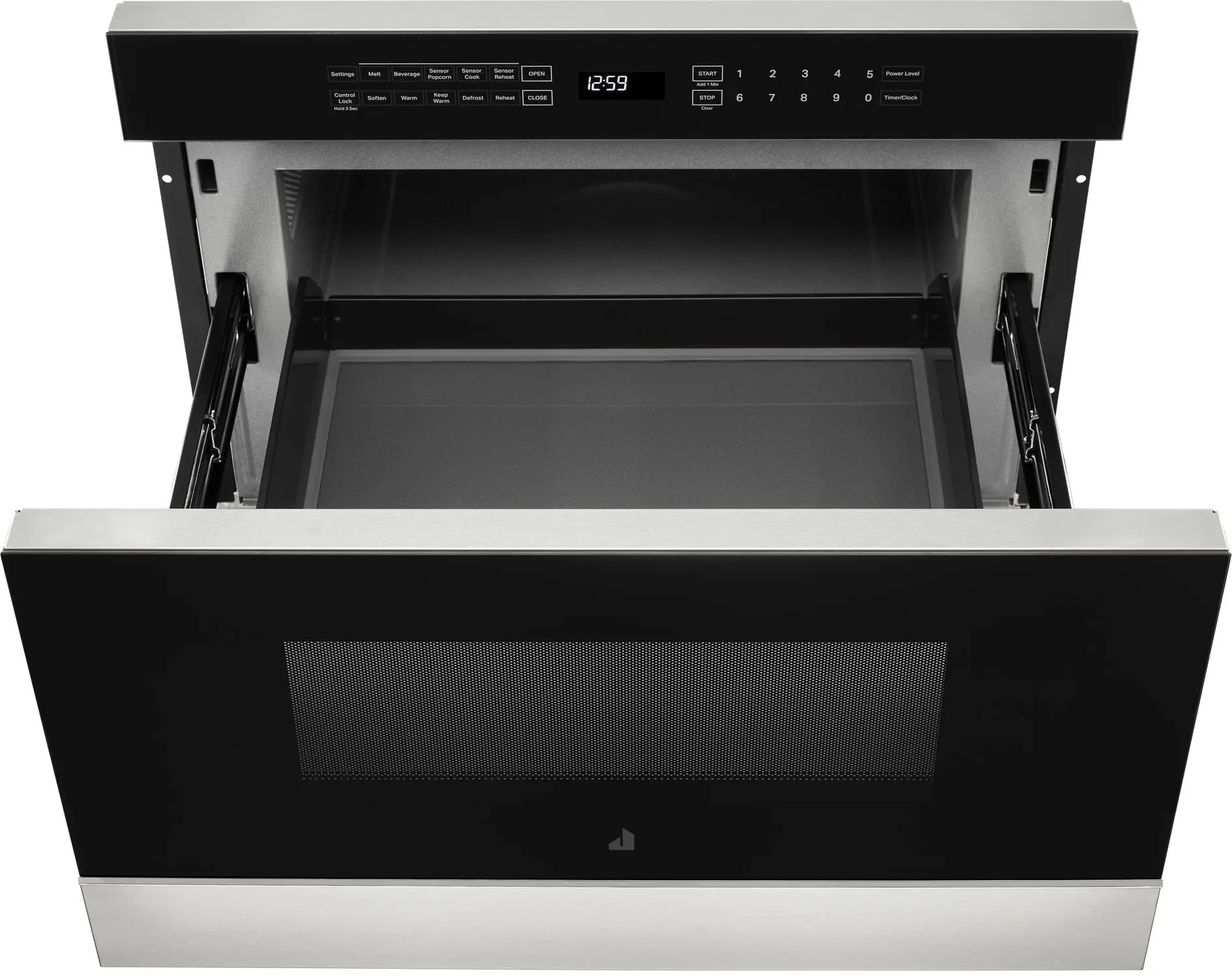 Jenn Air JMDFS24HM Black with Stainless Steel, Noir Style