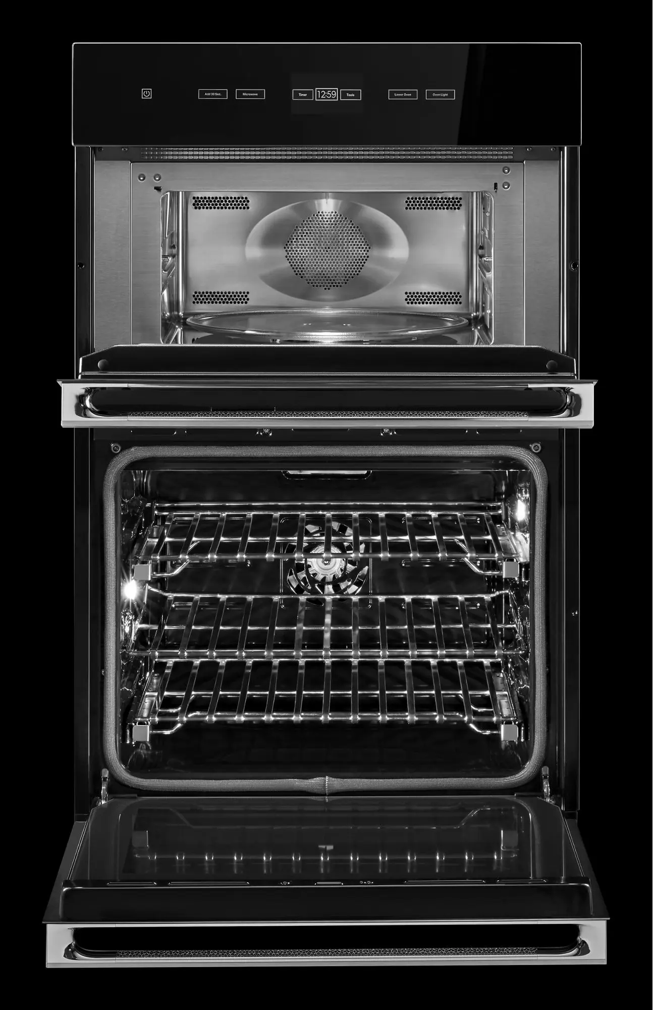 Jenn Air JMW2427IM Stainless Steel, Noir Style