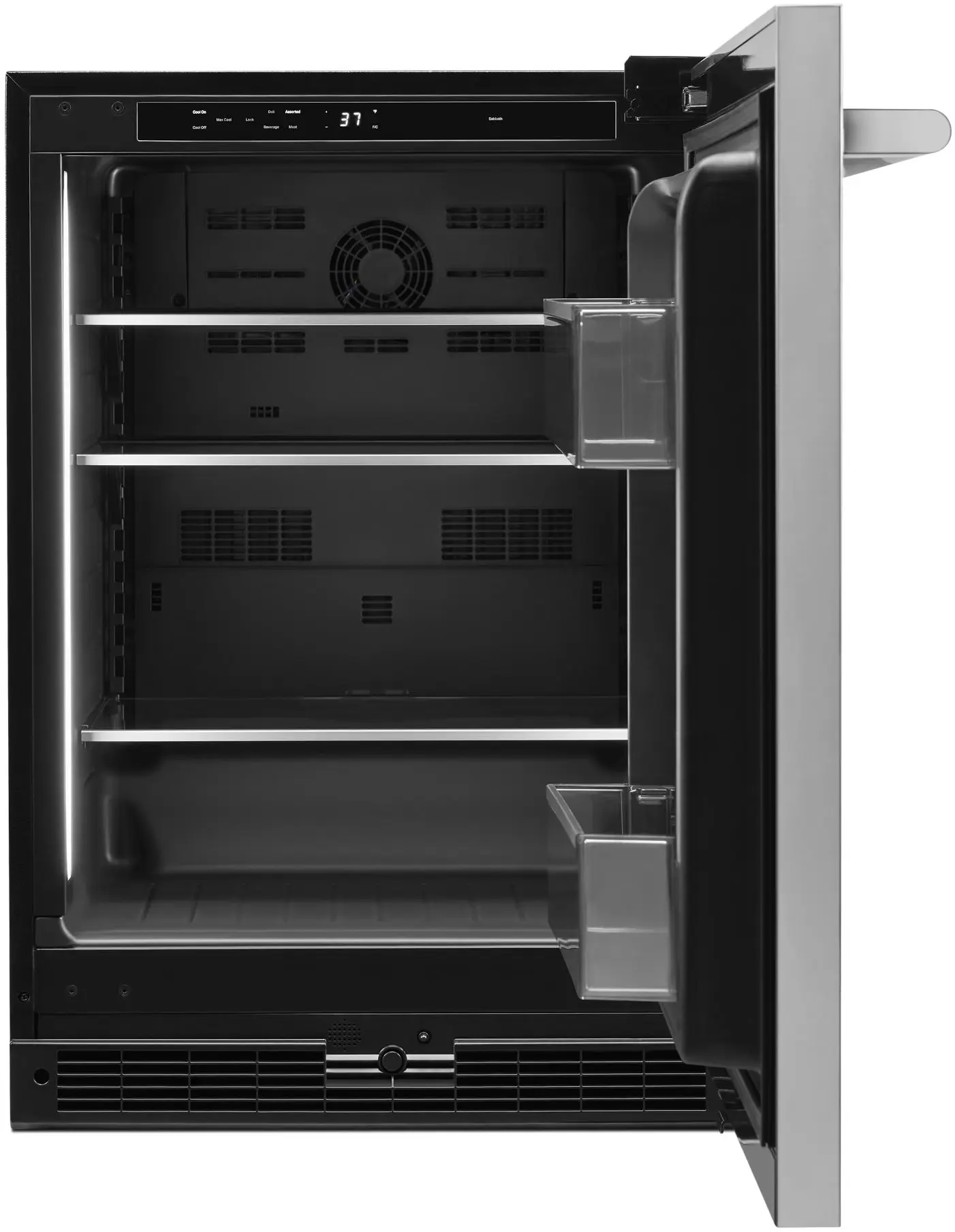 Jenn Air JURFR242HL Stainless Steel, Rise Style, Right Hinge