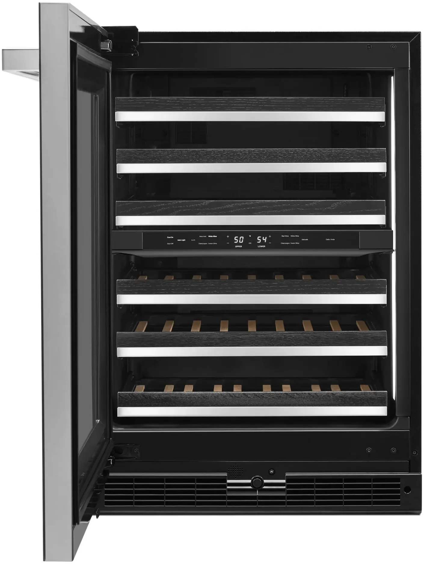 Jenn Air JUWFL242HM Black, Noir Style, Left Hinge