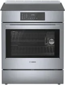 30 Inch Slide-In Induction Range with 4 Elements, 4.6 cu. ft. Oven Capacity, Warming Drawer, Self-Clean, Touch Control, and 11 Specialized Cooking Modes